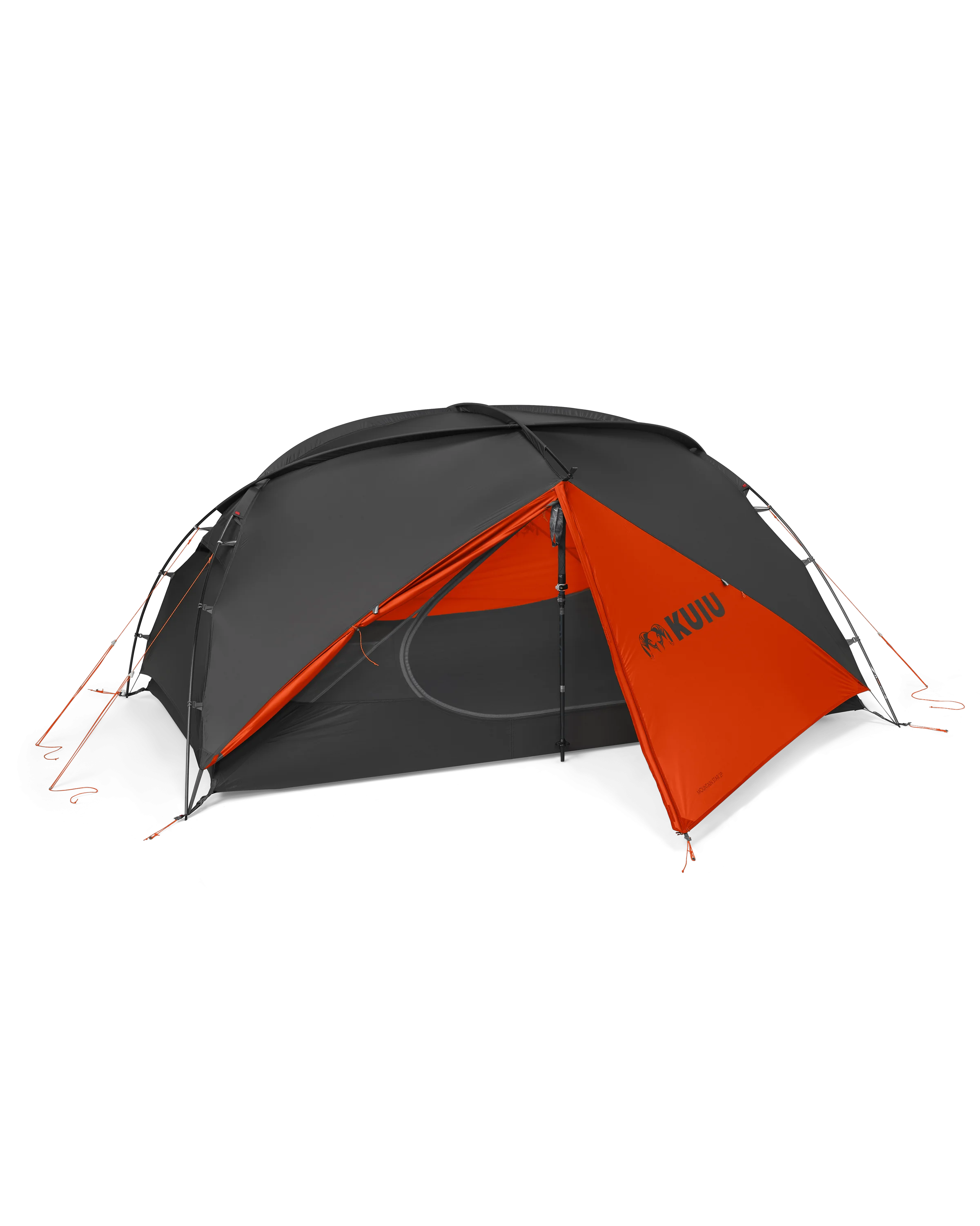 Mountain Star 2 Person Tent | Gunmetal-Orange - Image 3