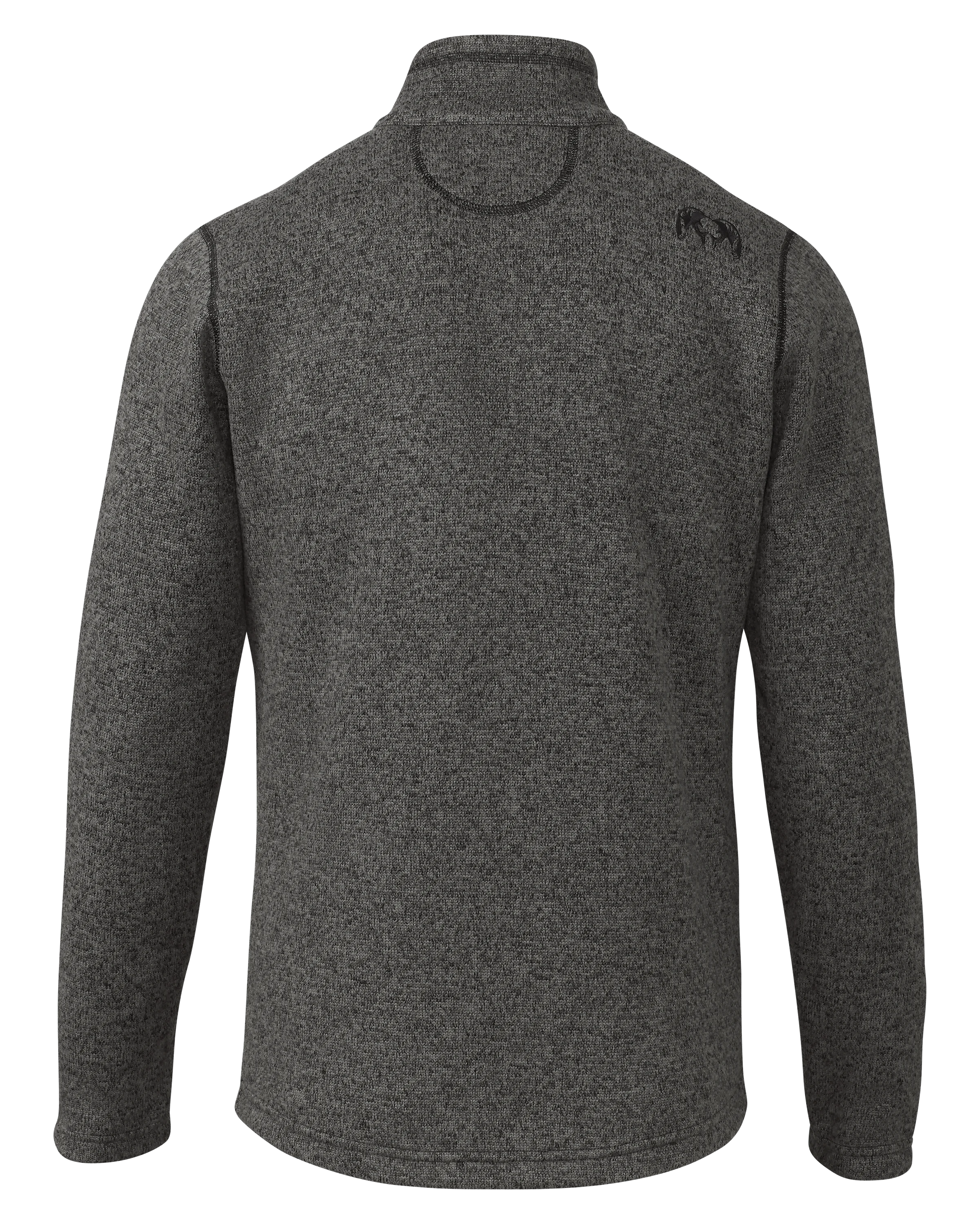 Alternative view of Base Camp Pullover Sweater | Charcoal Heather