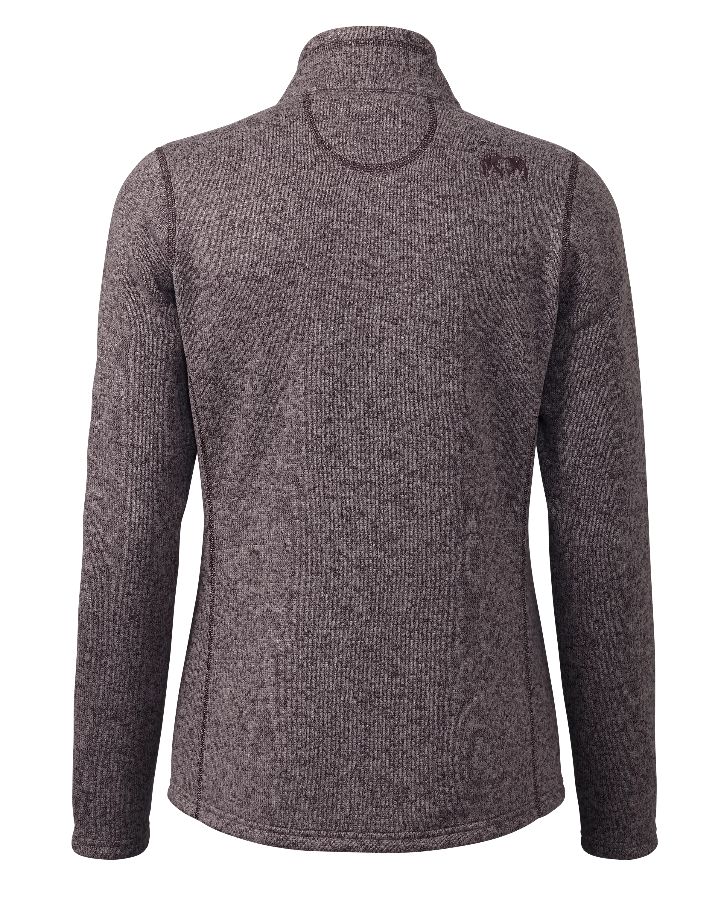 Alternative view of Women's Base Camp Full Zip Sweater | Dusk Heather