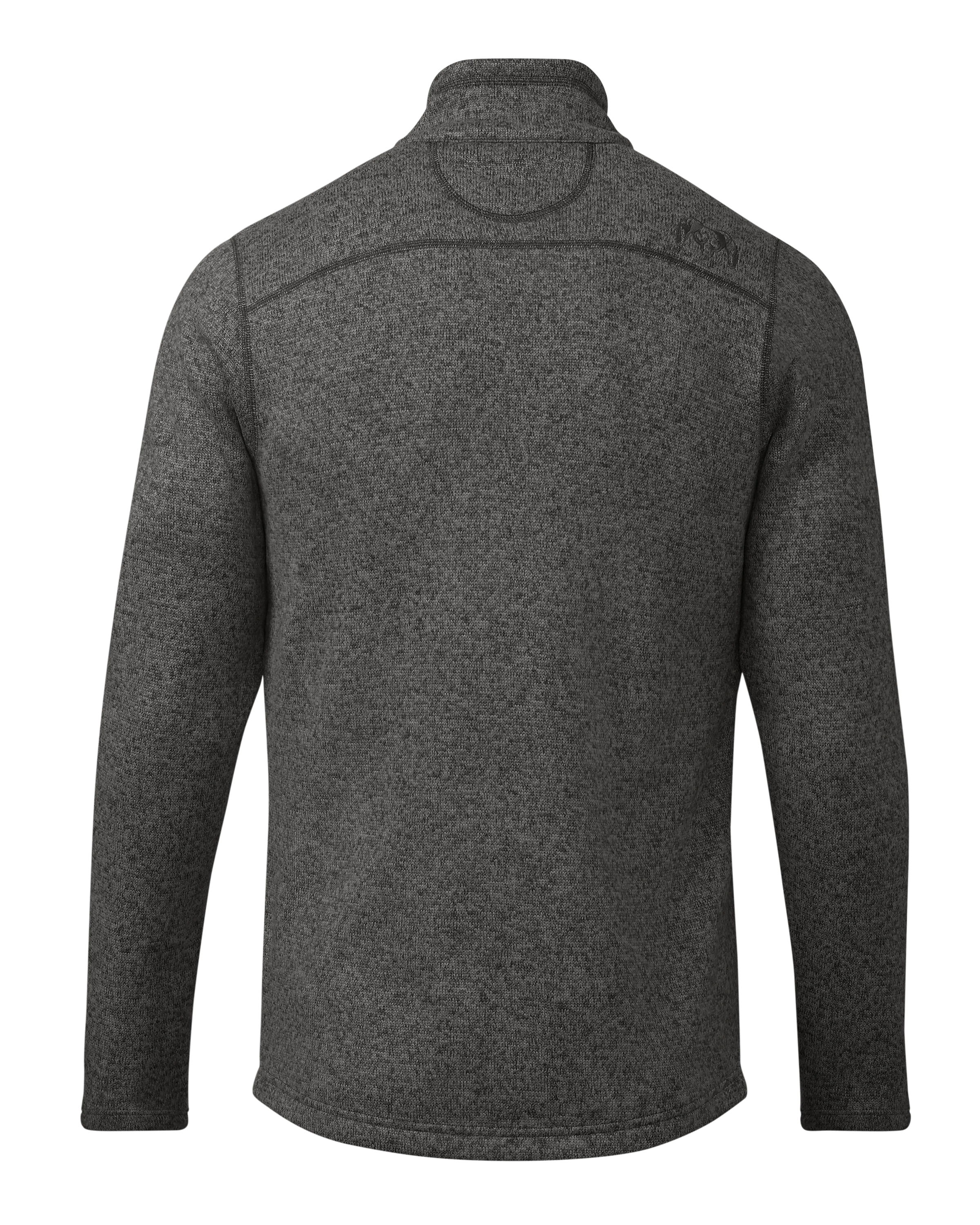 Alternative view of Base Camp Full Zip Sweater | Charcoal Heather