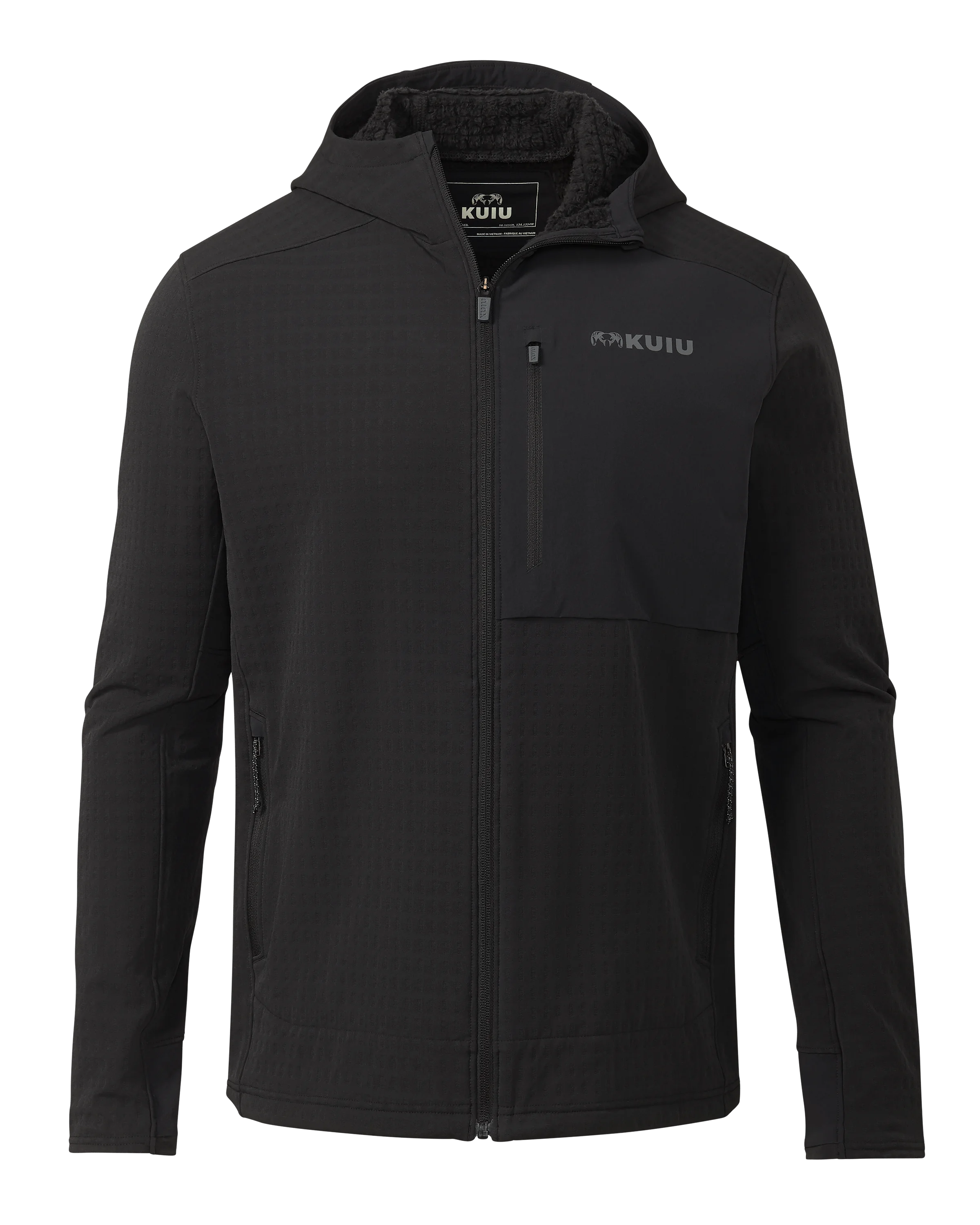 Blockfield Fleece Hoodie | Black