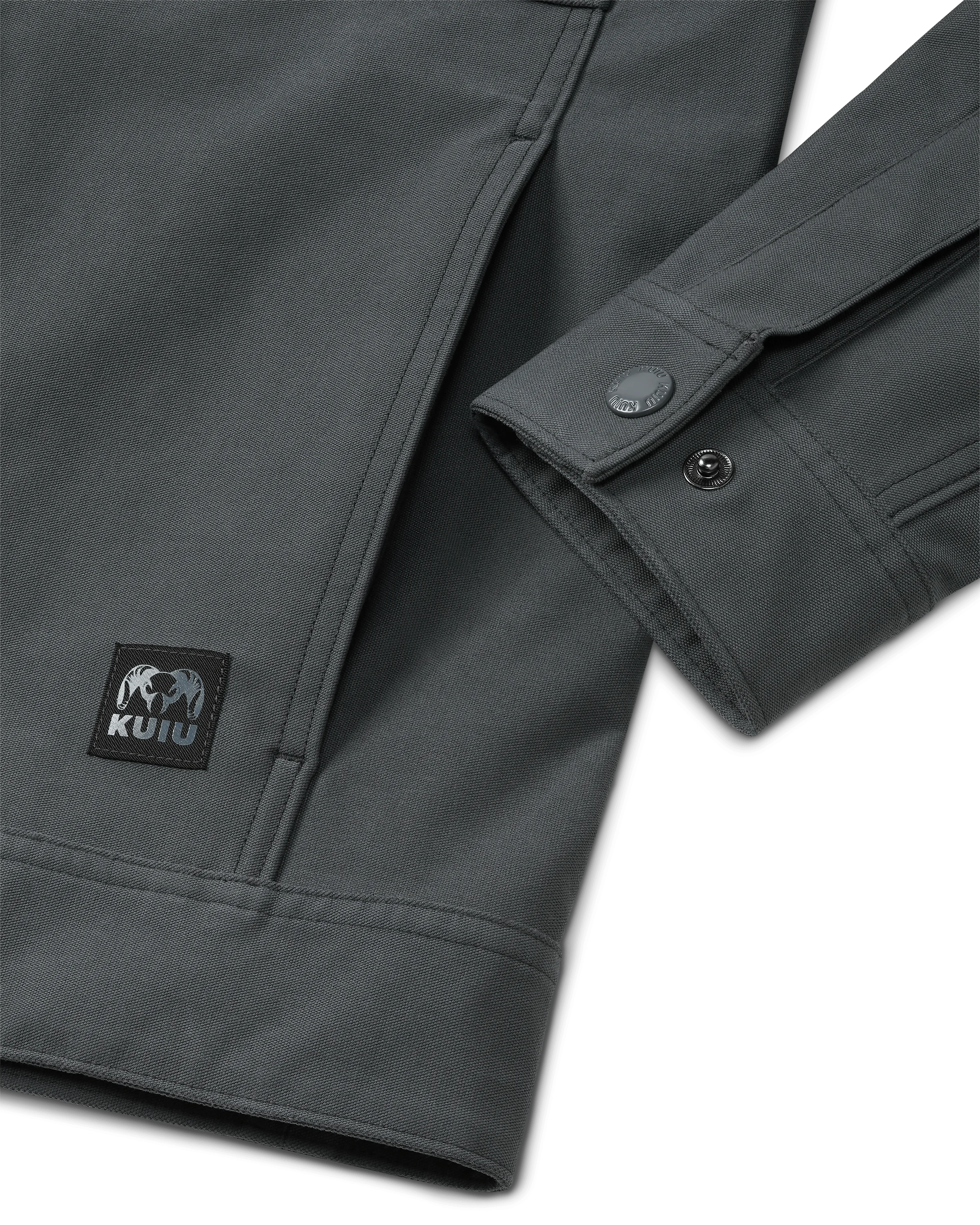 Outlet Brawley Canvas Jacket | Gunmetal - Image 4