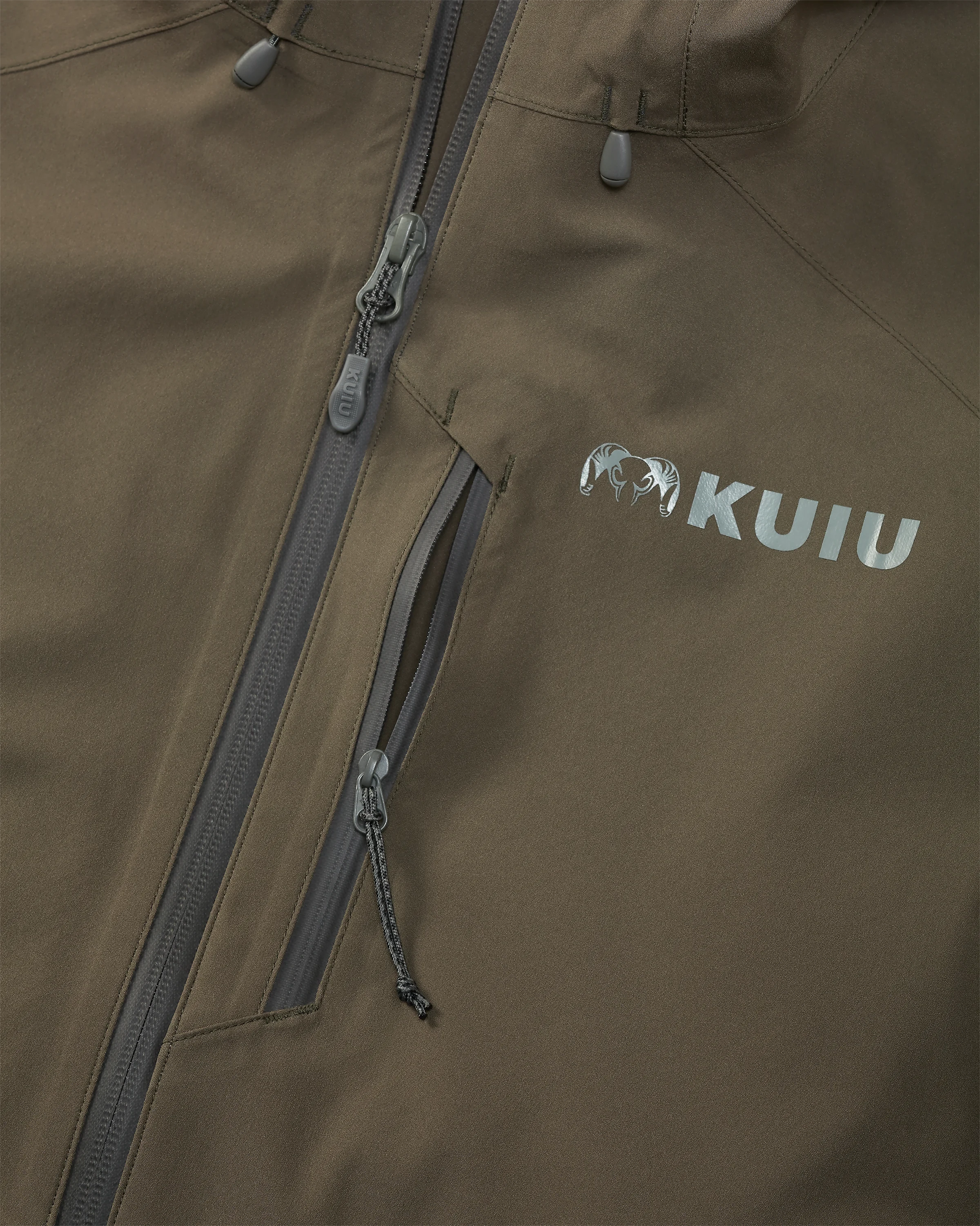 Northridge Rain Jacket | Major Brown - Image 4