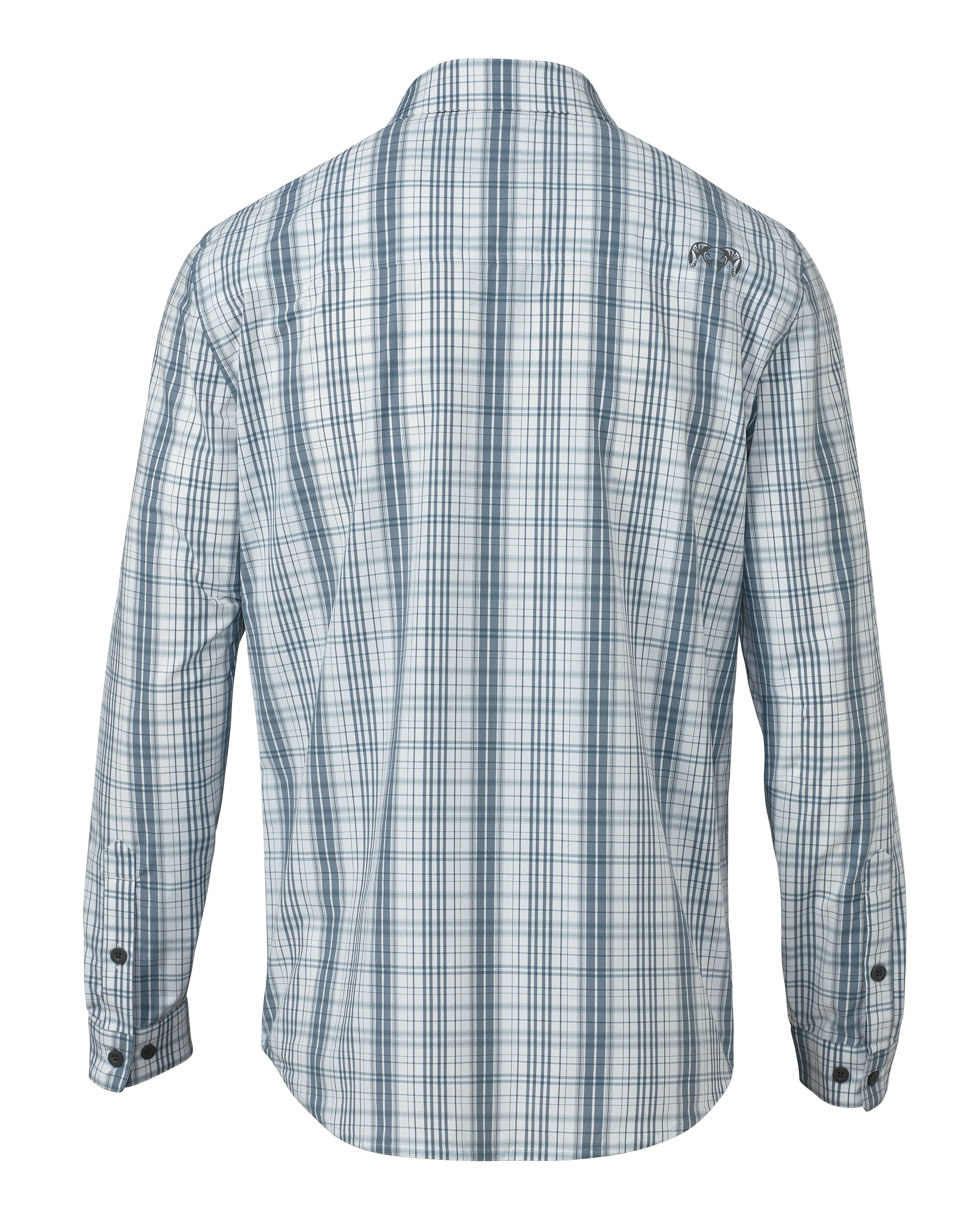 Alternative view of Borrego LS Shirt | Gravel Plaid
