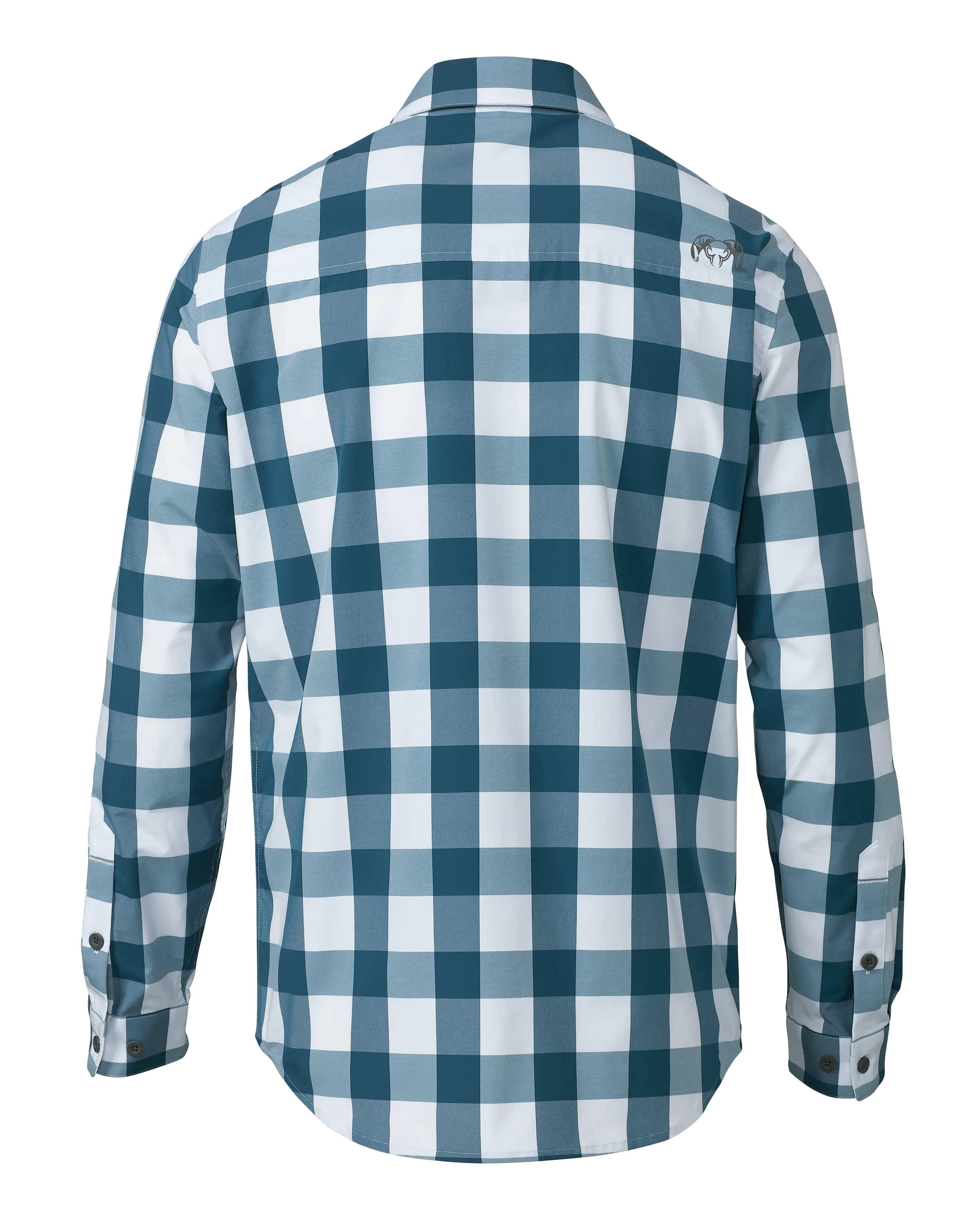 Alternative view of Borrego LS Shirt | Lake Plaid