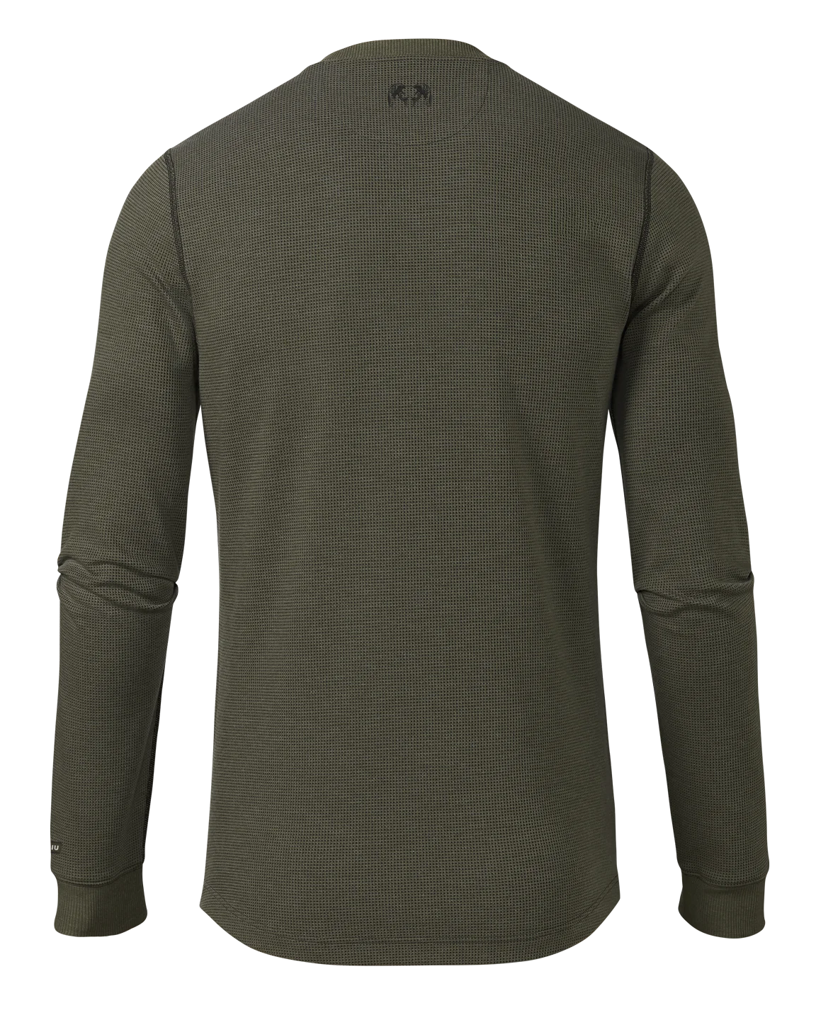 Alternative view of Canyon Waffle Henley | Army Heather