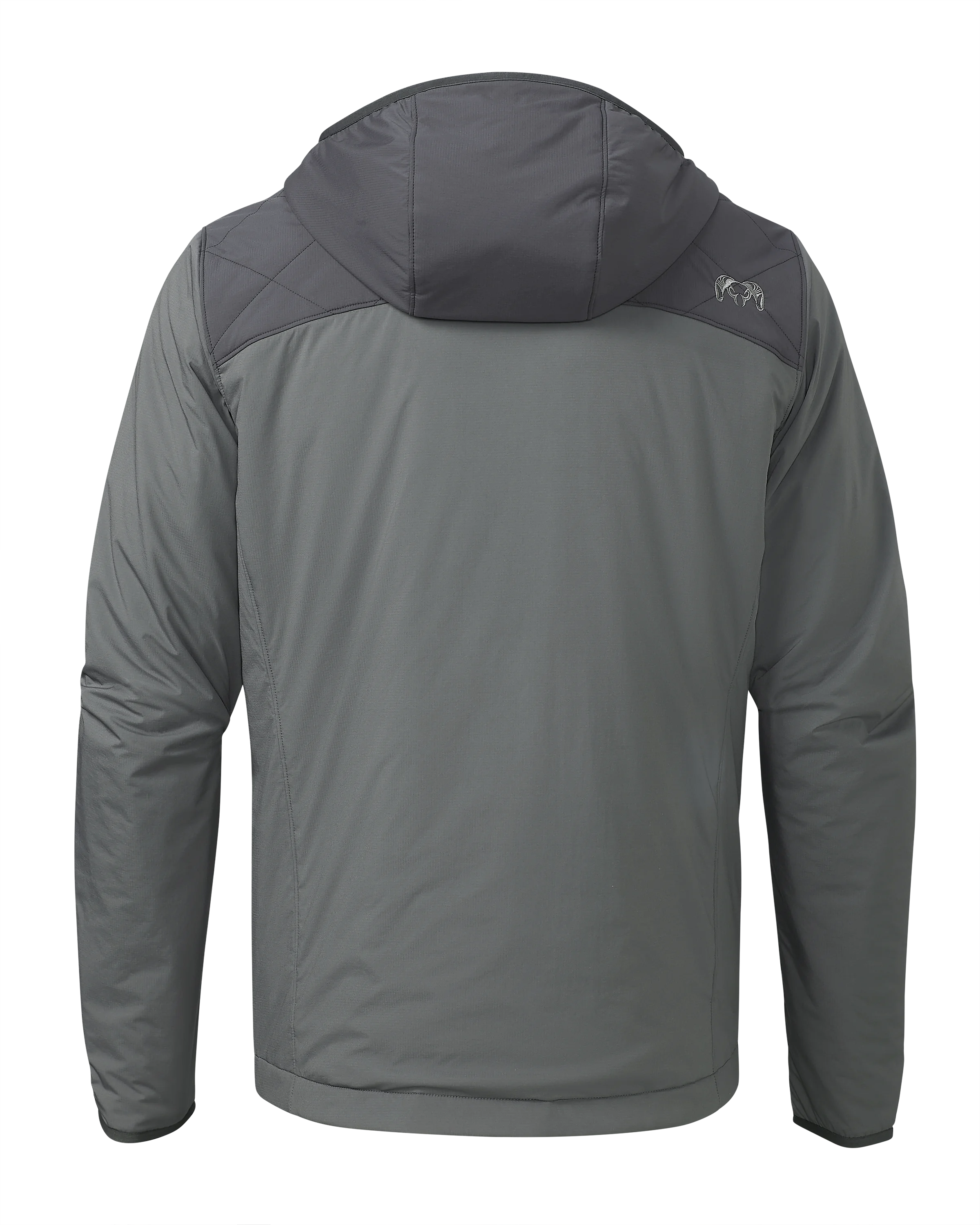 Alternative view of Transit Packable Hooded Jacket | Gunmetal/Stone