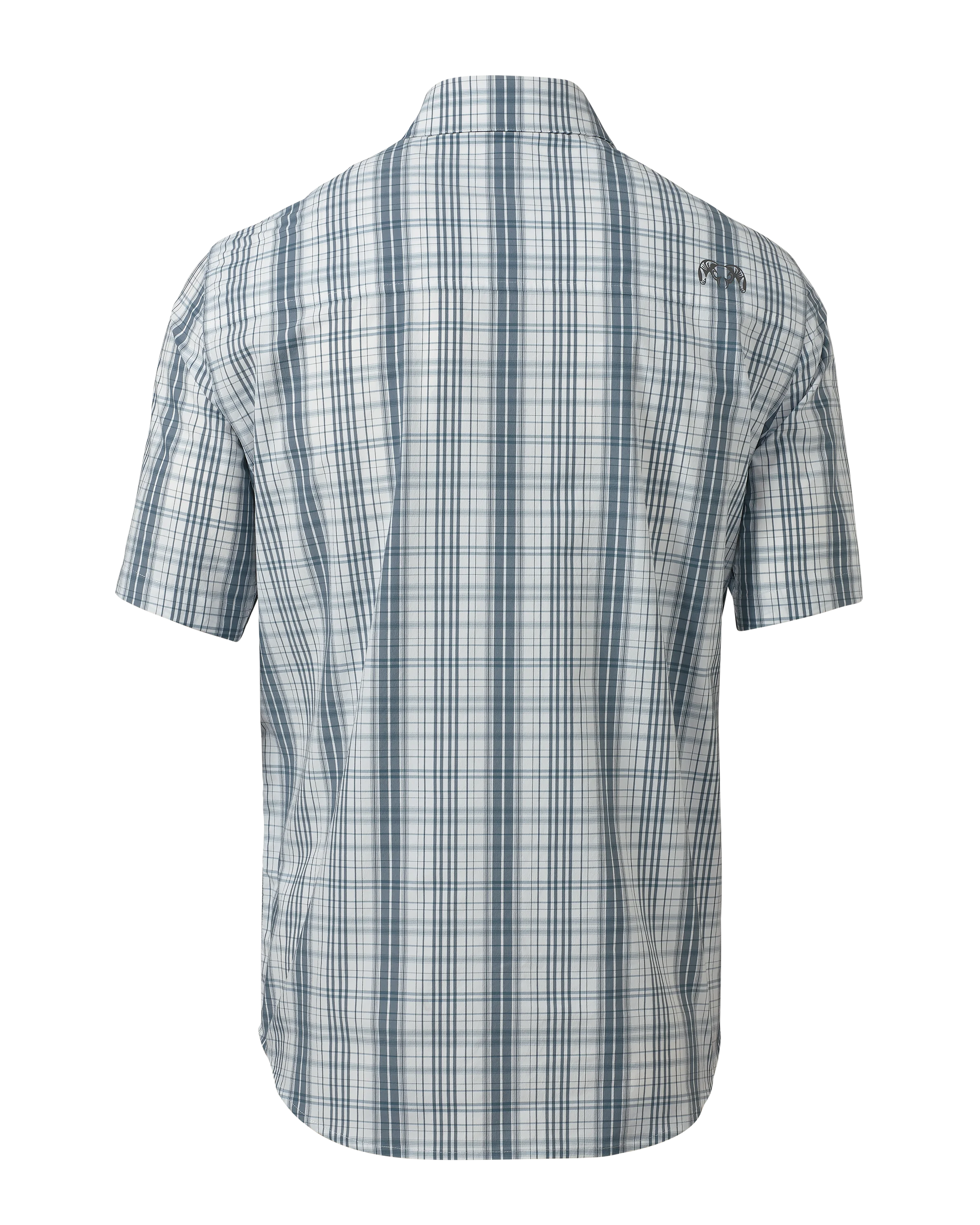 Alternative view of Borrego SS Shirt | Gravel Plaid