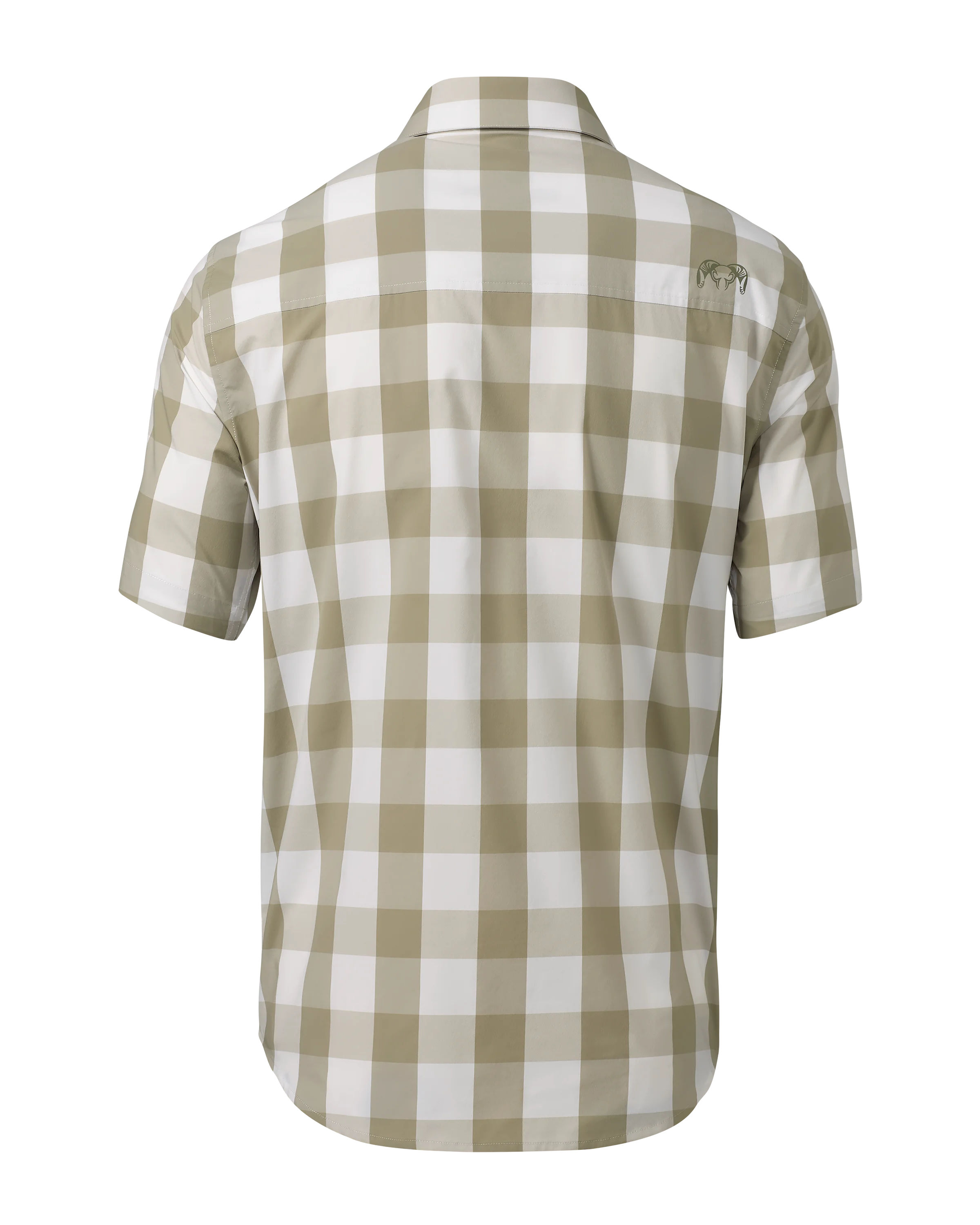 Alternative view of Borrego SS Shirt | Sand Plaid