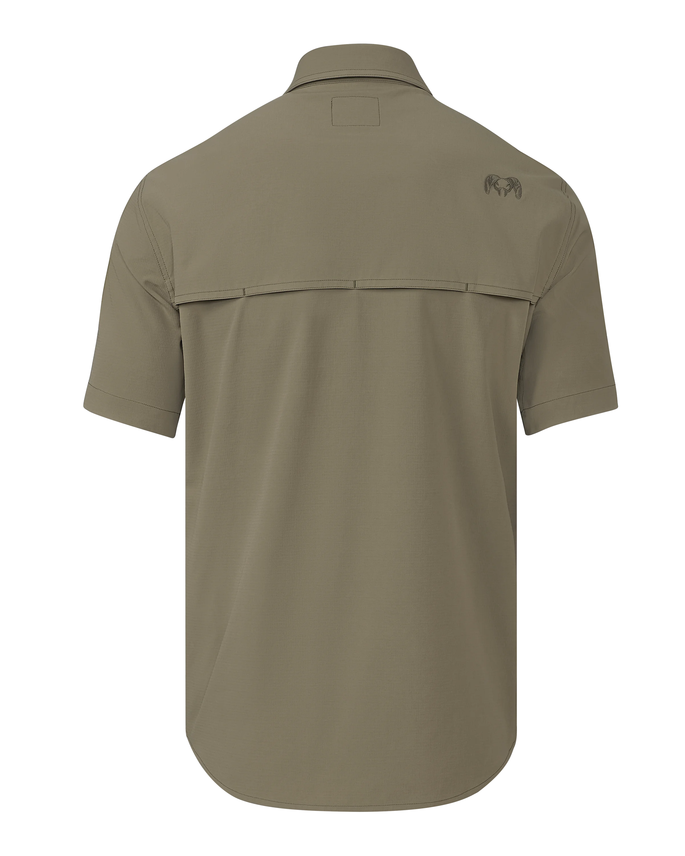 Alternative view of Gauge SS Work Shirt | Khaki