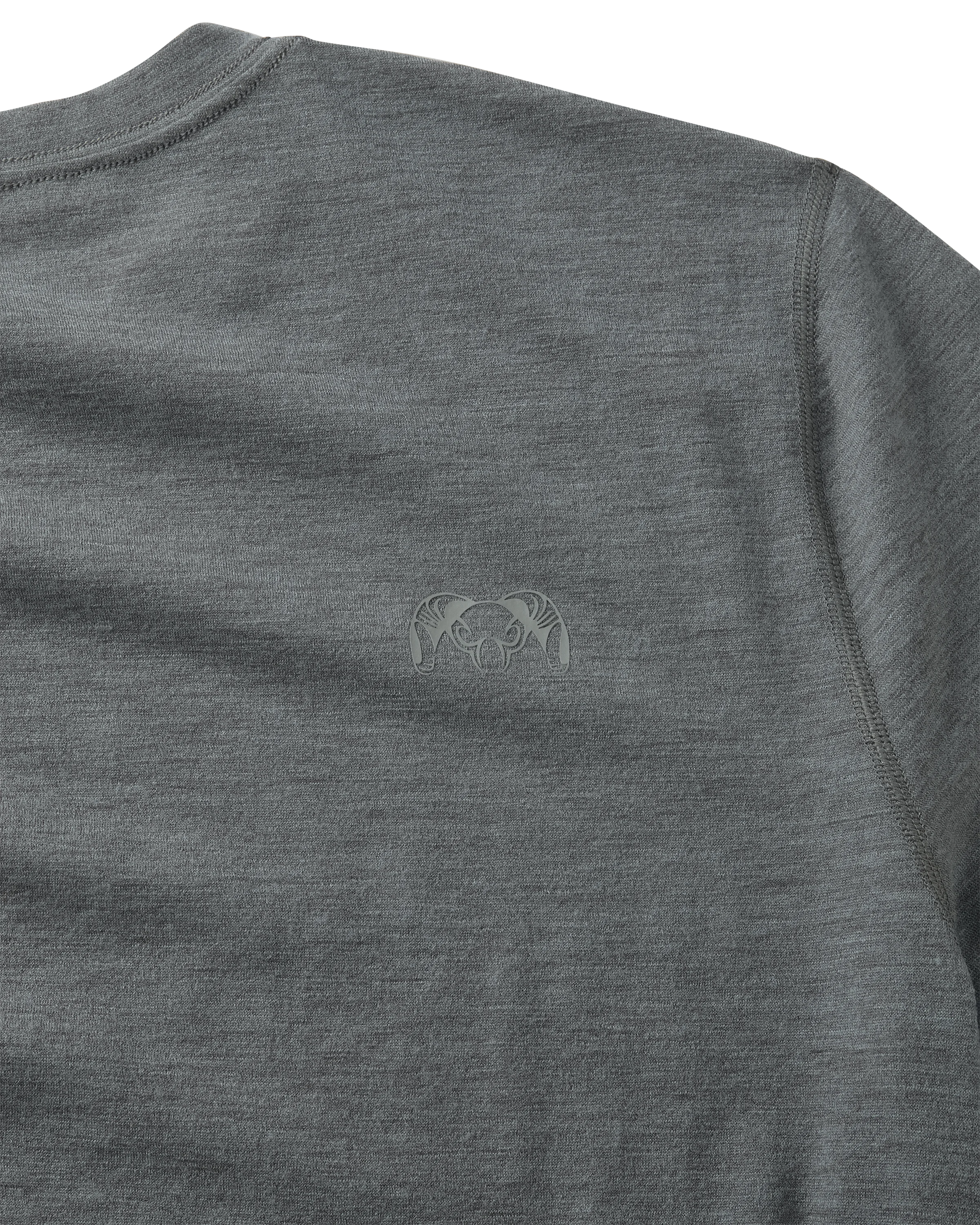 Alternative view of ULTRA Merino 120 LT SS Crew-T | Stone