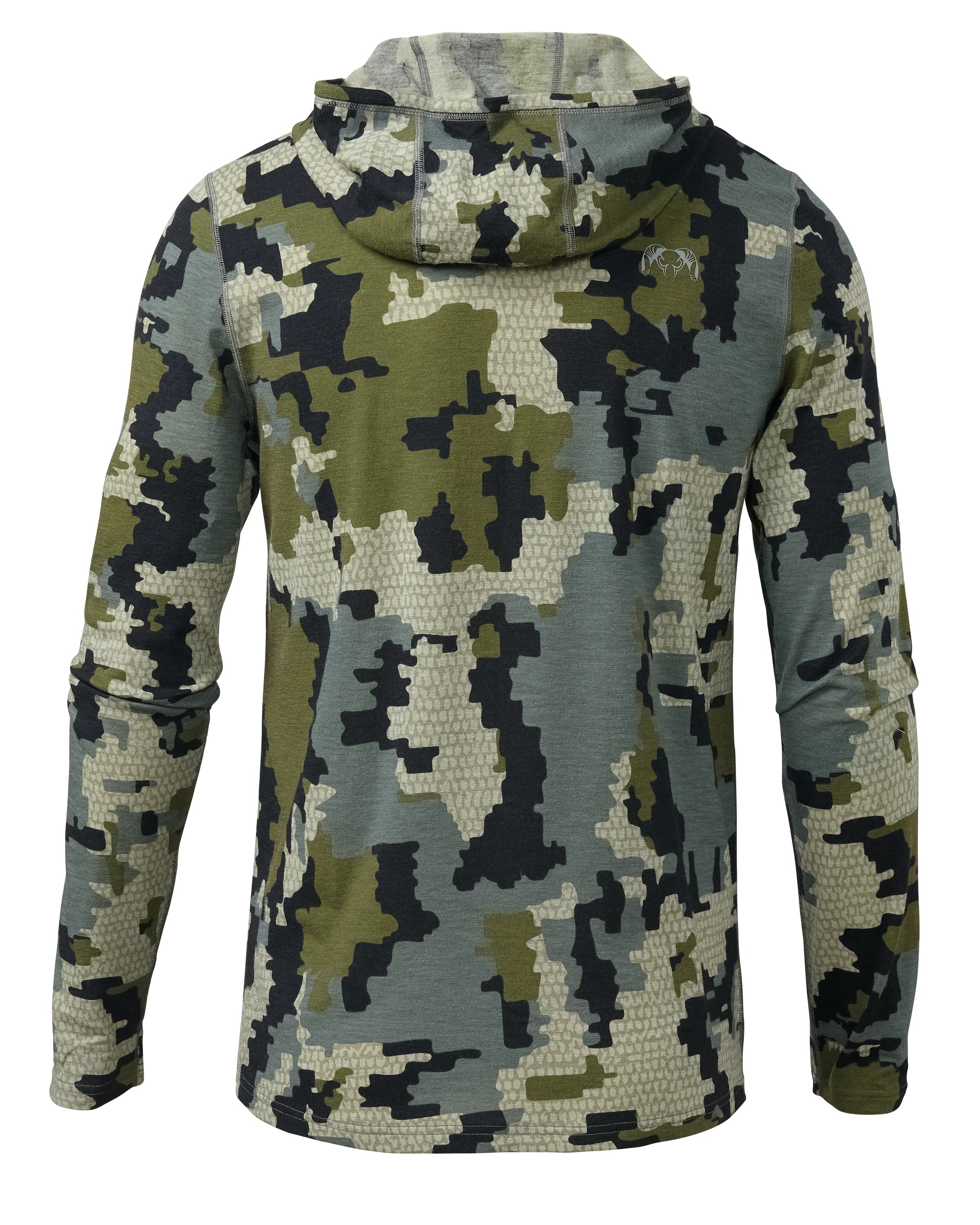 Alternative view of ULTRA Merino 120 LT LS Hoodie | Verde
