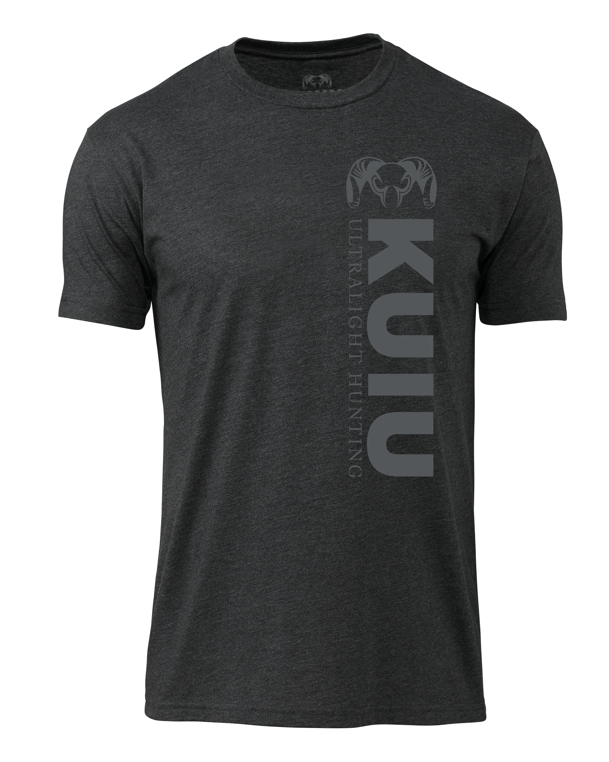 KUIU Solid Vertical T-Shirt | Charcoal