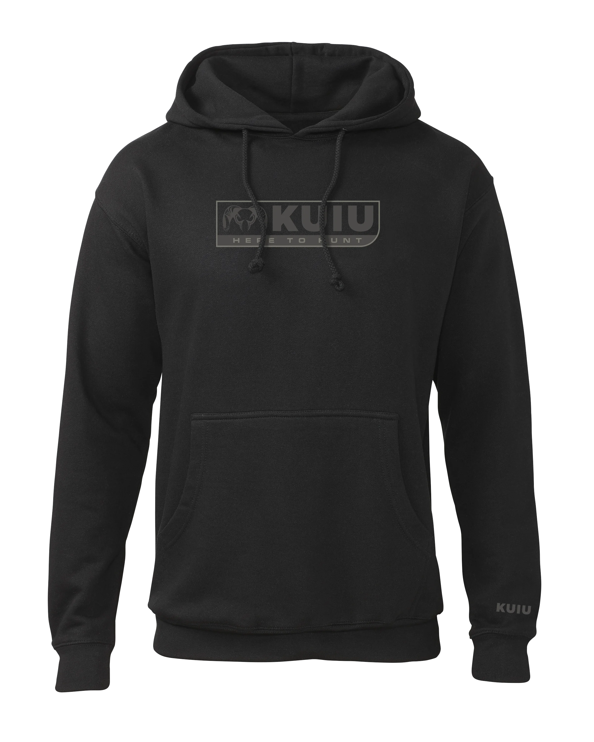 Outlet KUIU Here to Hunt Hoodie | Black
