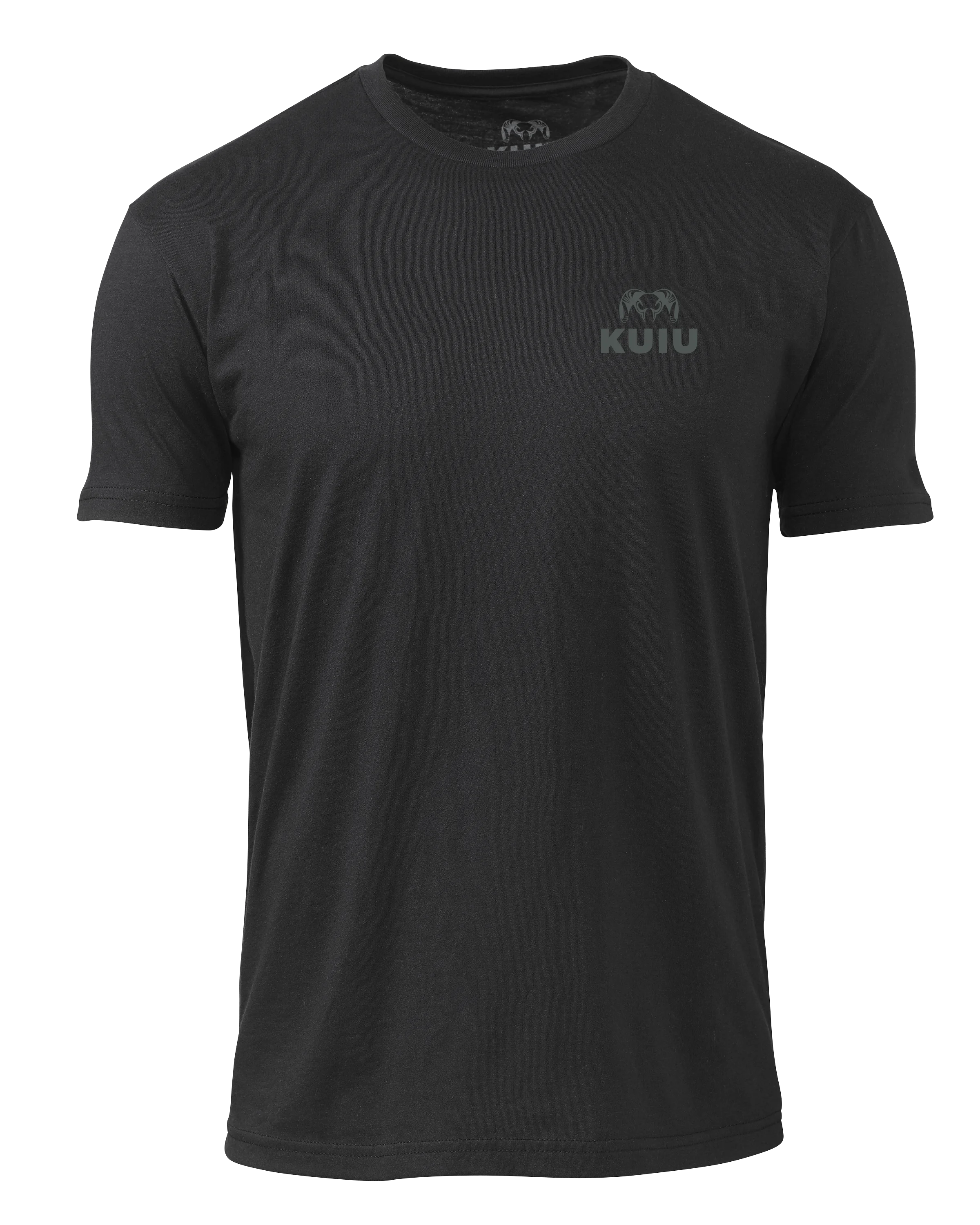 Alternative view of KUIU Vertical Flag Logo T-Shirt | Black