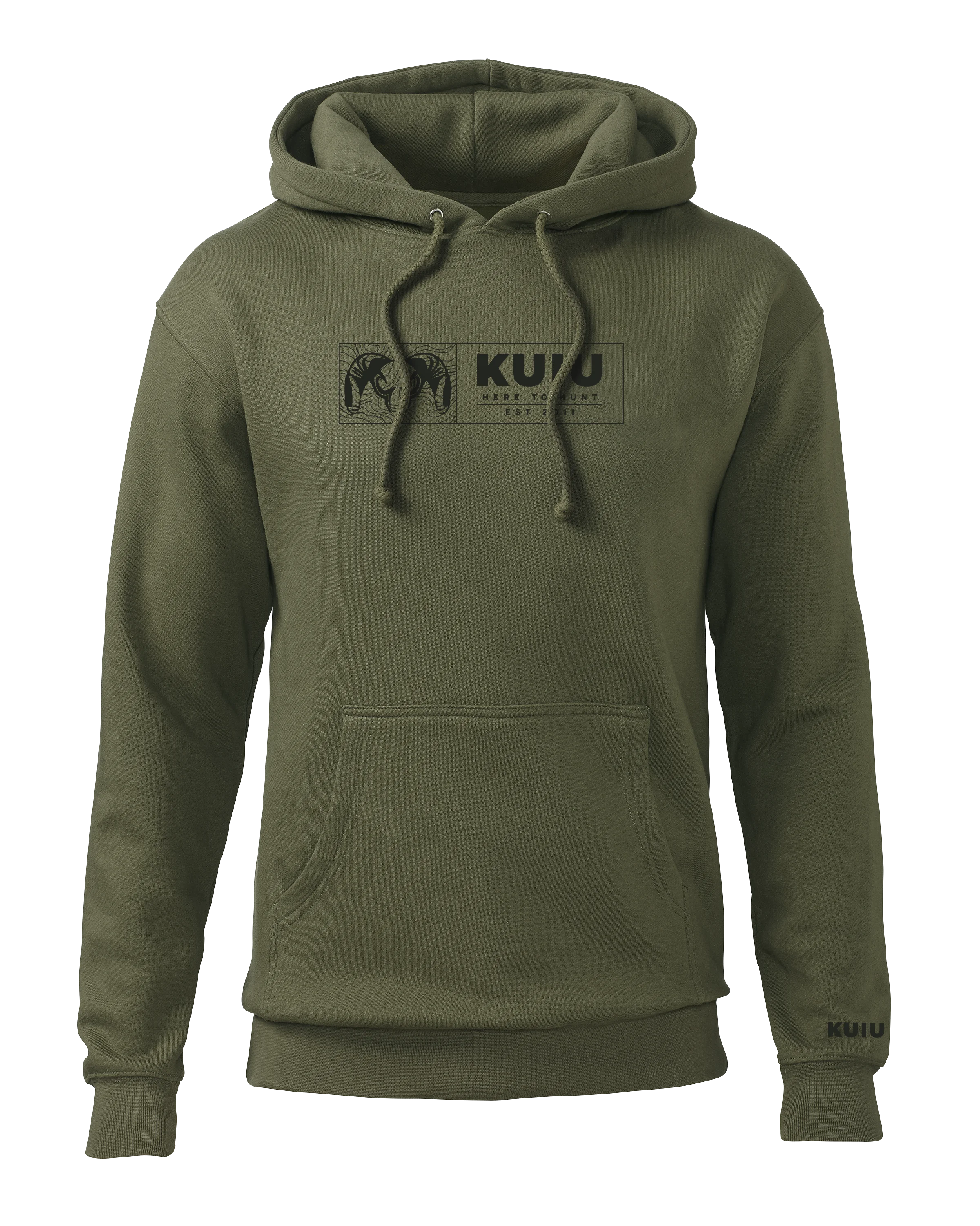 KUIU Topo Block Hoodie | Army