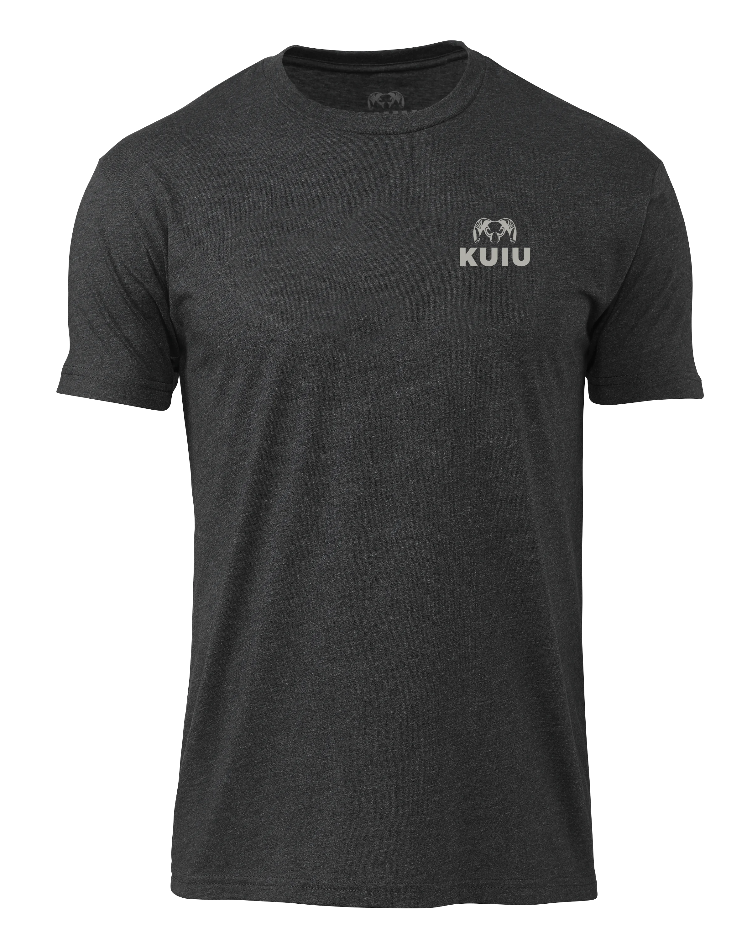 Alternative view of KUIU Elk Skull T-Shirt | Charcoal