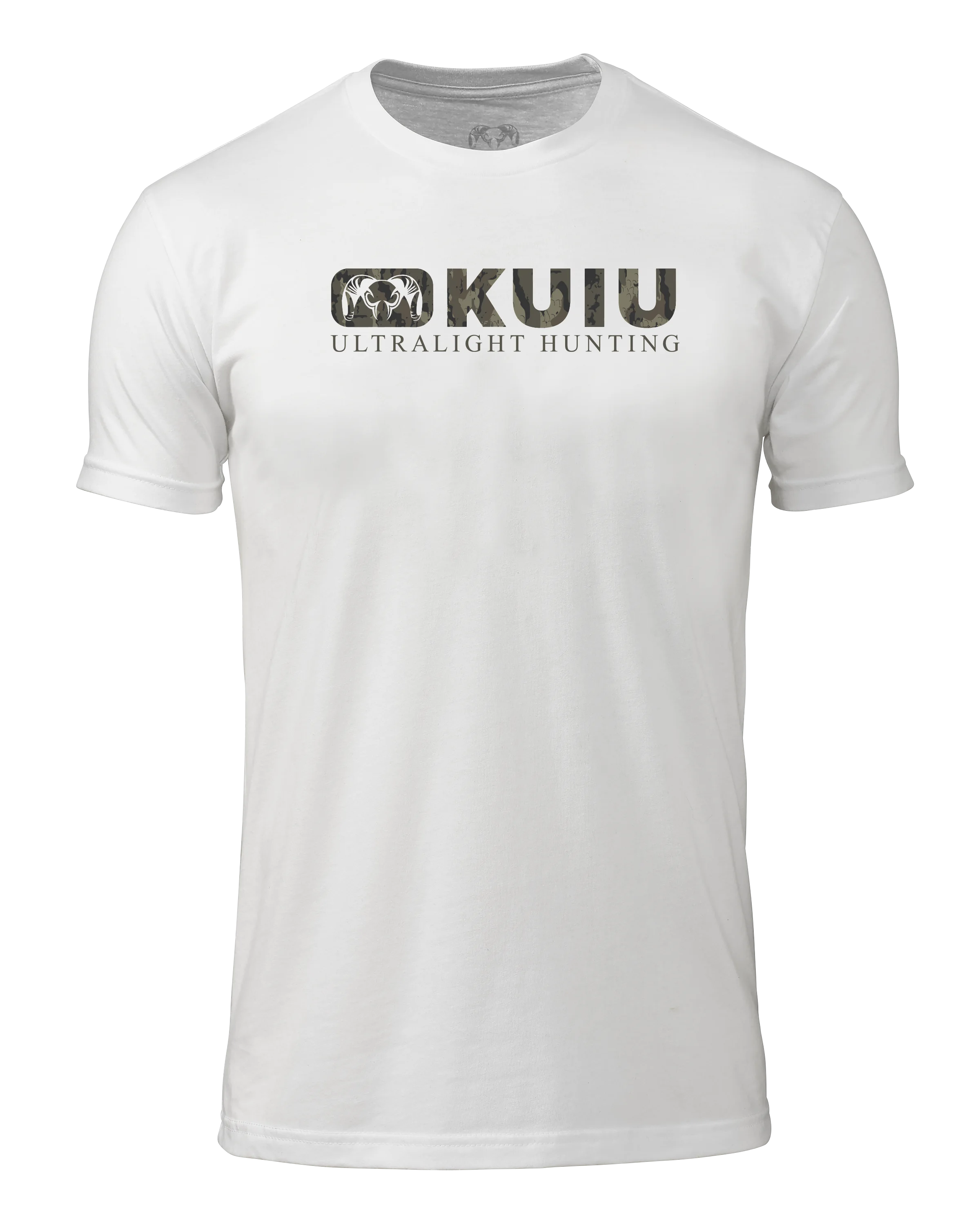 KUIU Veros Block Logo T-Shirt | White