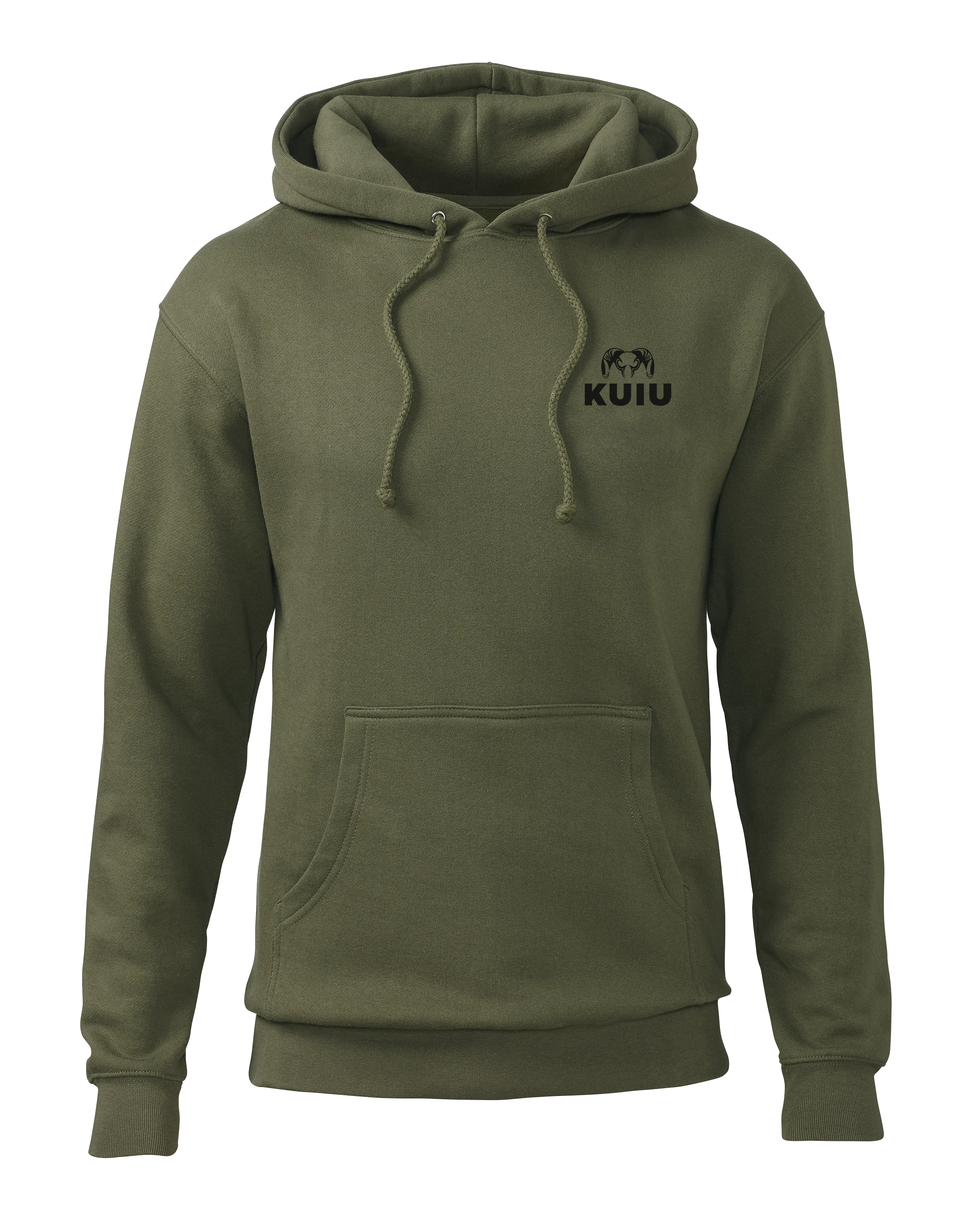 Alternative view of KUIU Elk Skull Hoodie | Army