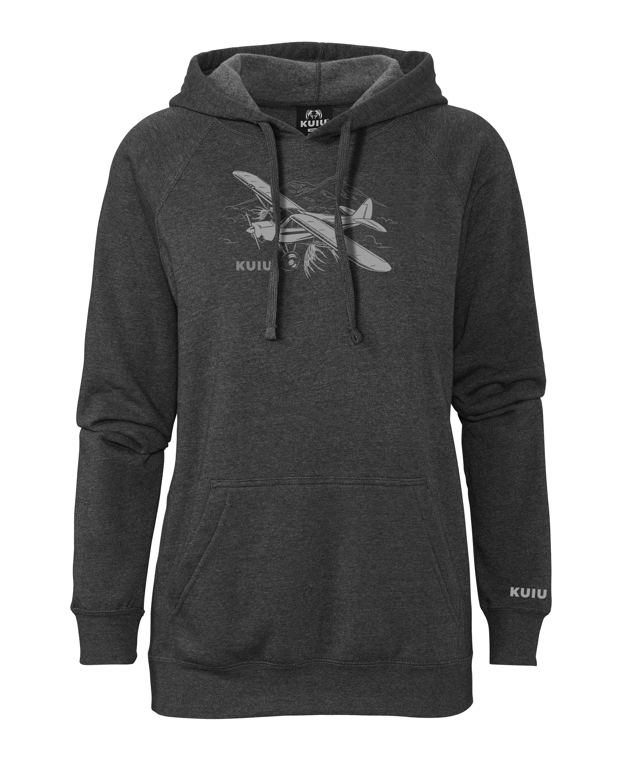 Women's Flight Hoodie | Charcoal
