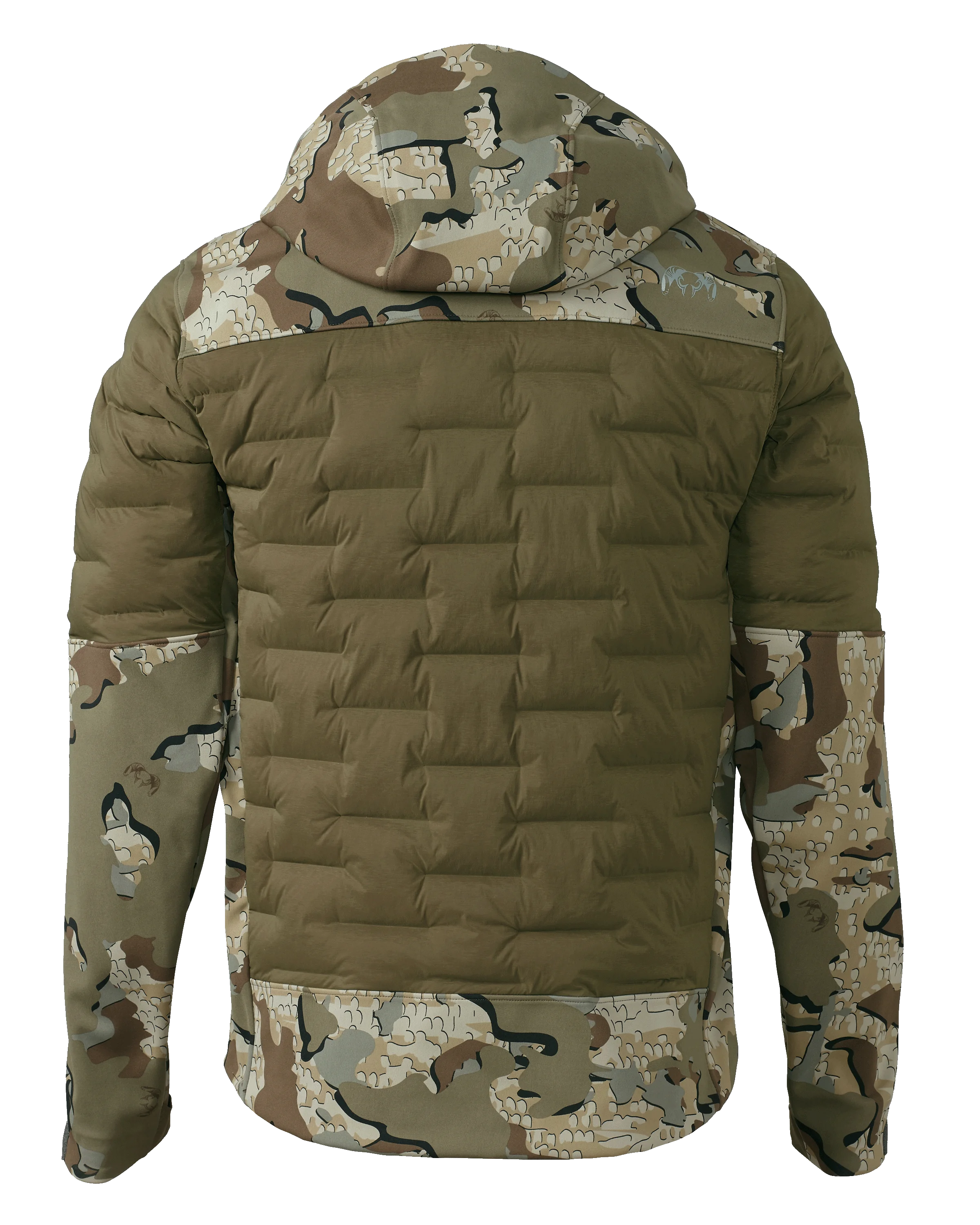 Alternative view of Axis Thermal Hybrid Hooded Jacket | Valo