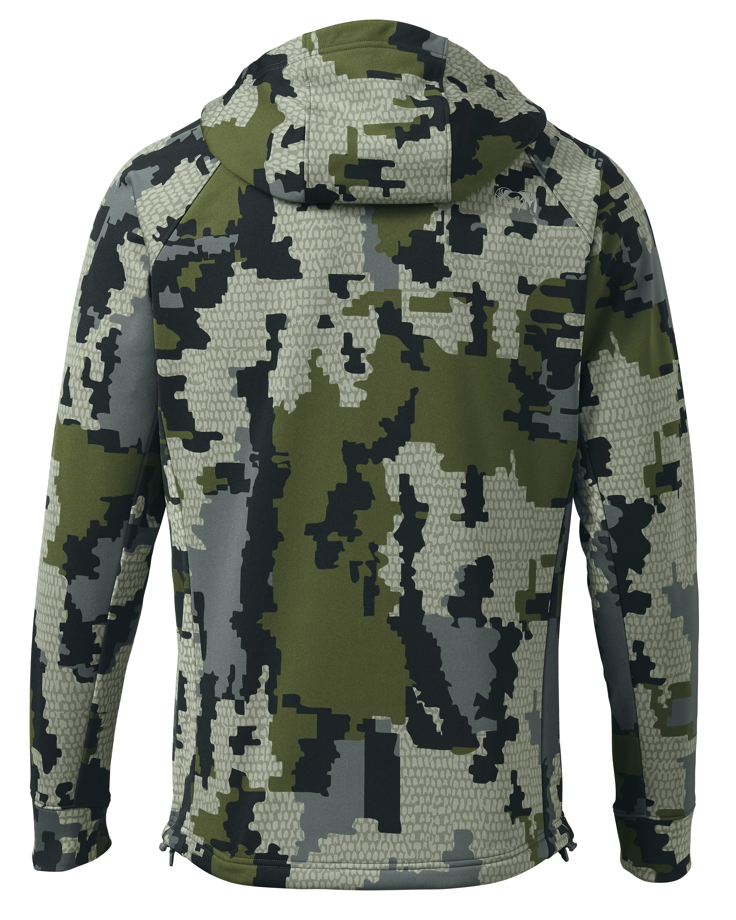 Alternative view of StrongFleece 275 Full Zip Hoodie | Verde