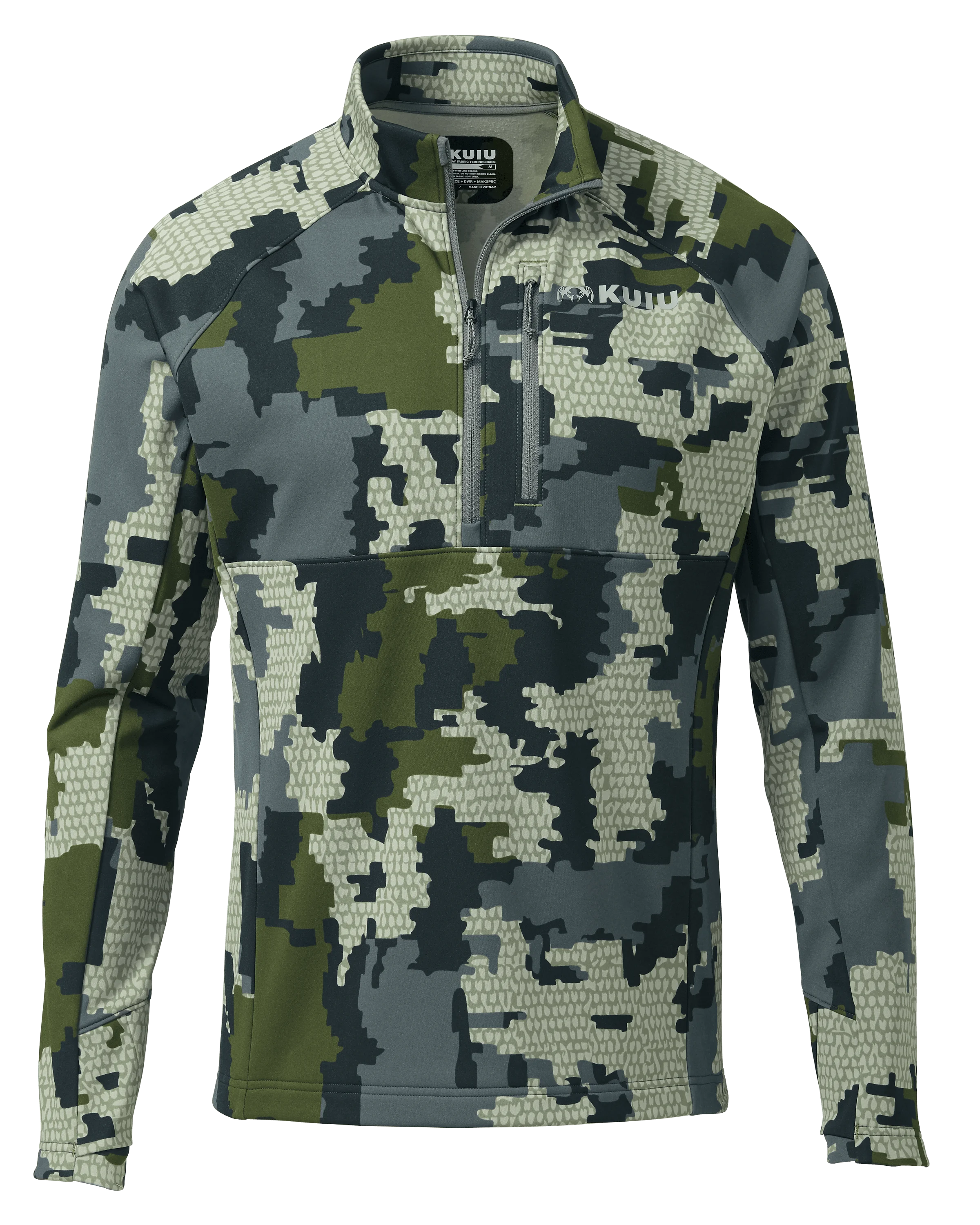 StrongFleece 190 Zip-T | Verde