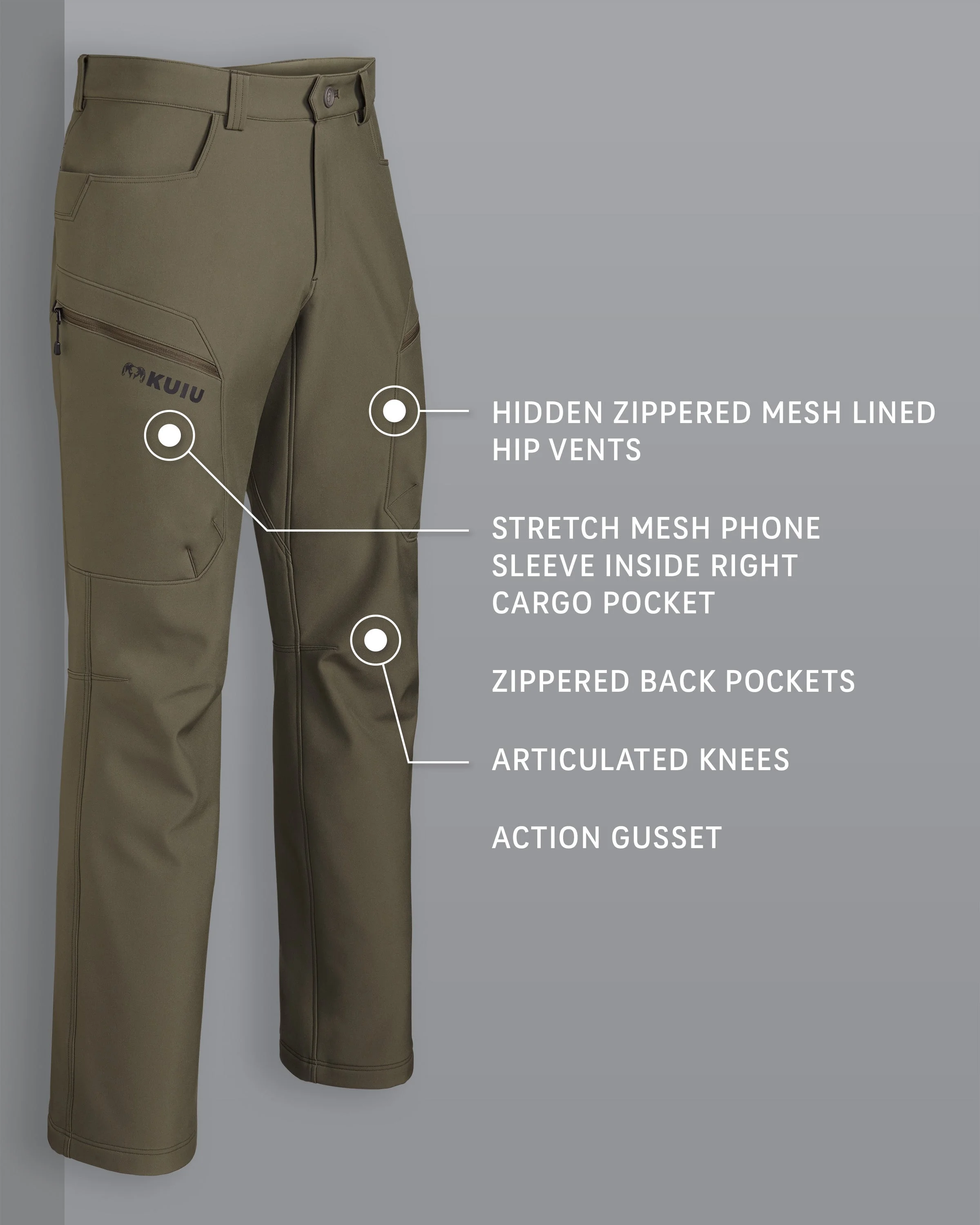 Alternative view of Guide PRO Pant | Ash