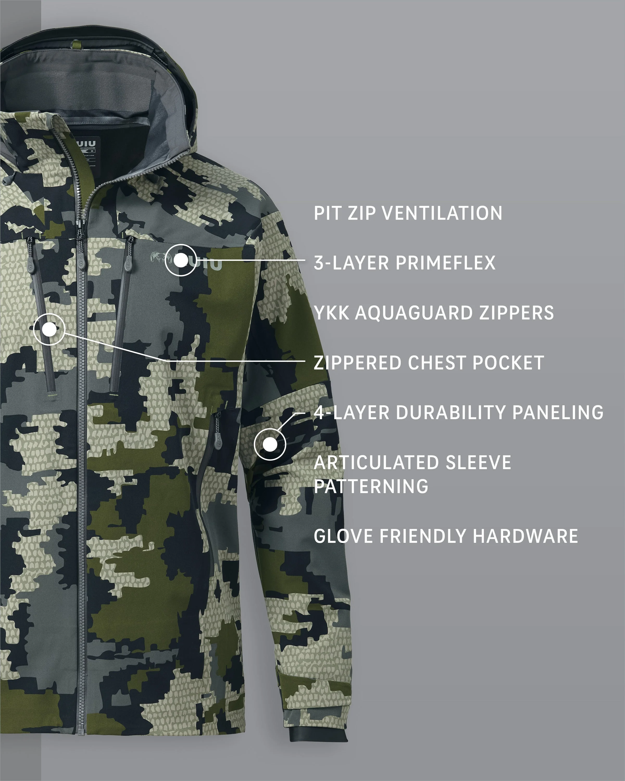 Alternative view of Yukon TR Rain Jacket | Verde