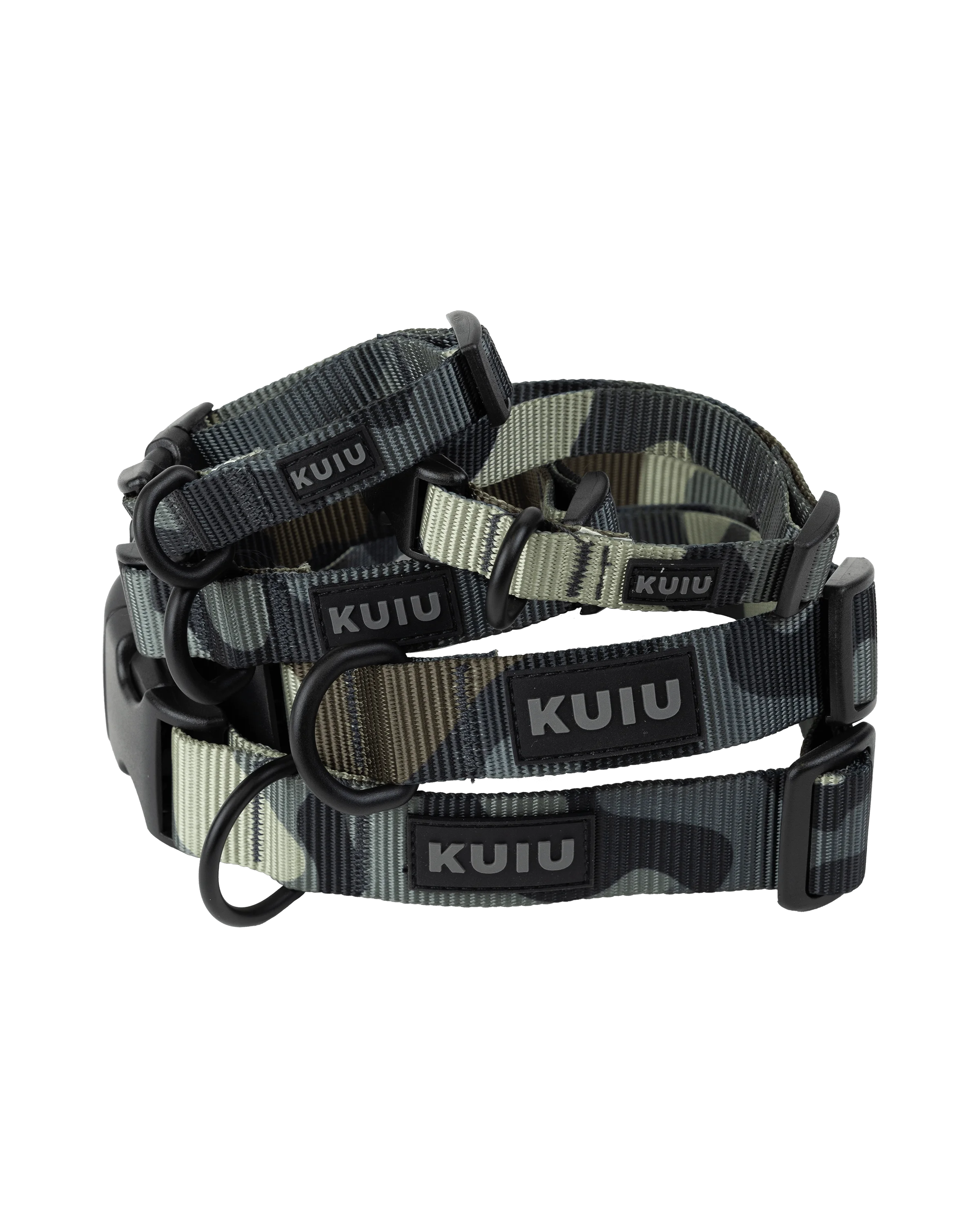 Alternative view of Camo Webbing Dog Collar | Vias