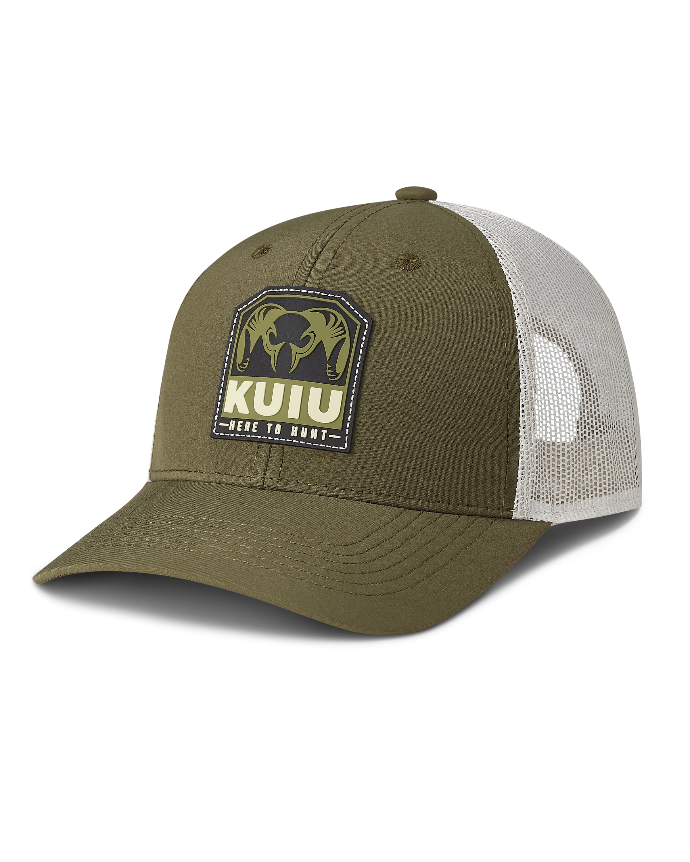 KUIU Here to Hunt Patch Hat | Olive/Putty