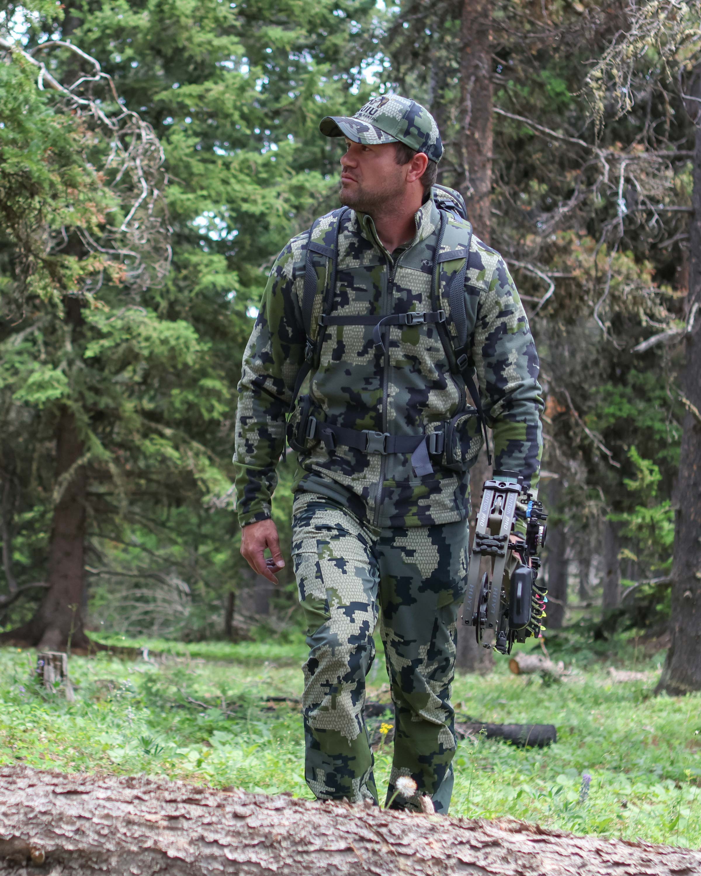 Border Fleece Full Zip | Verde - Image 4