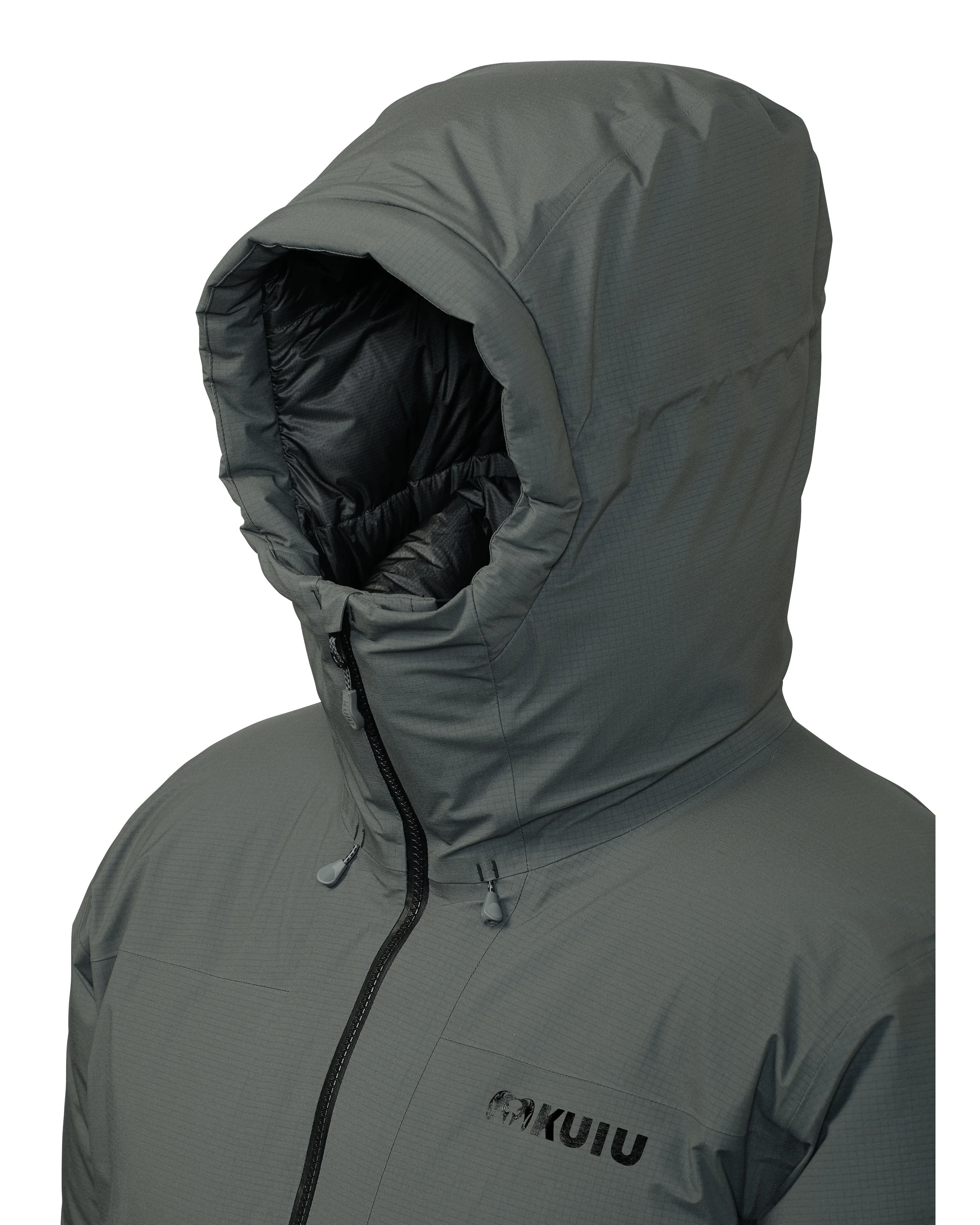 Alternative view of Super Down Burner Parka | Gunmetal