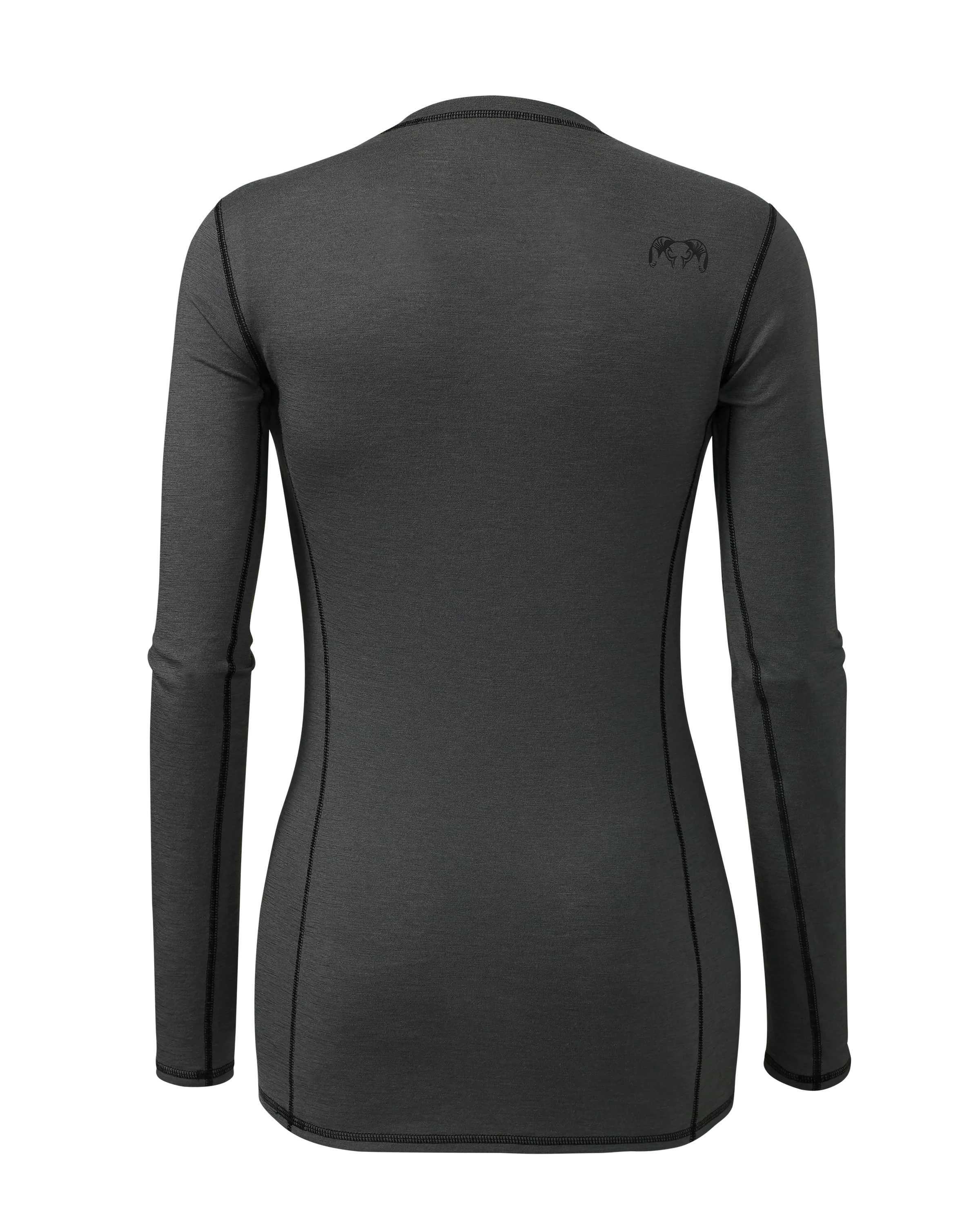 Alternative view of Women's ULTRA Merino 145 LS Crew | Gunmetal