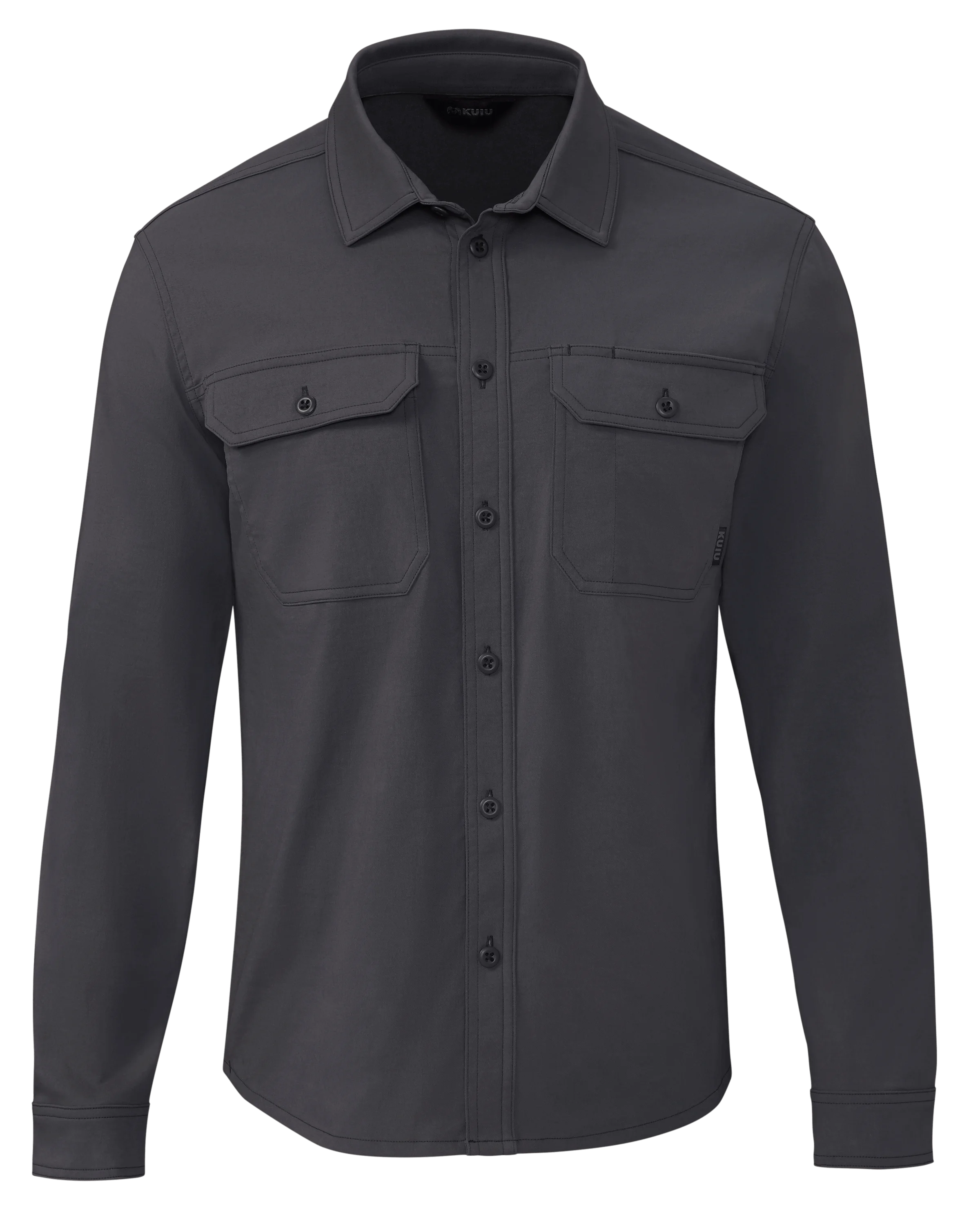 Outlet Motive LS Workgrade Shirt | Gunmetal