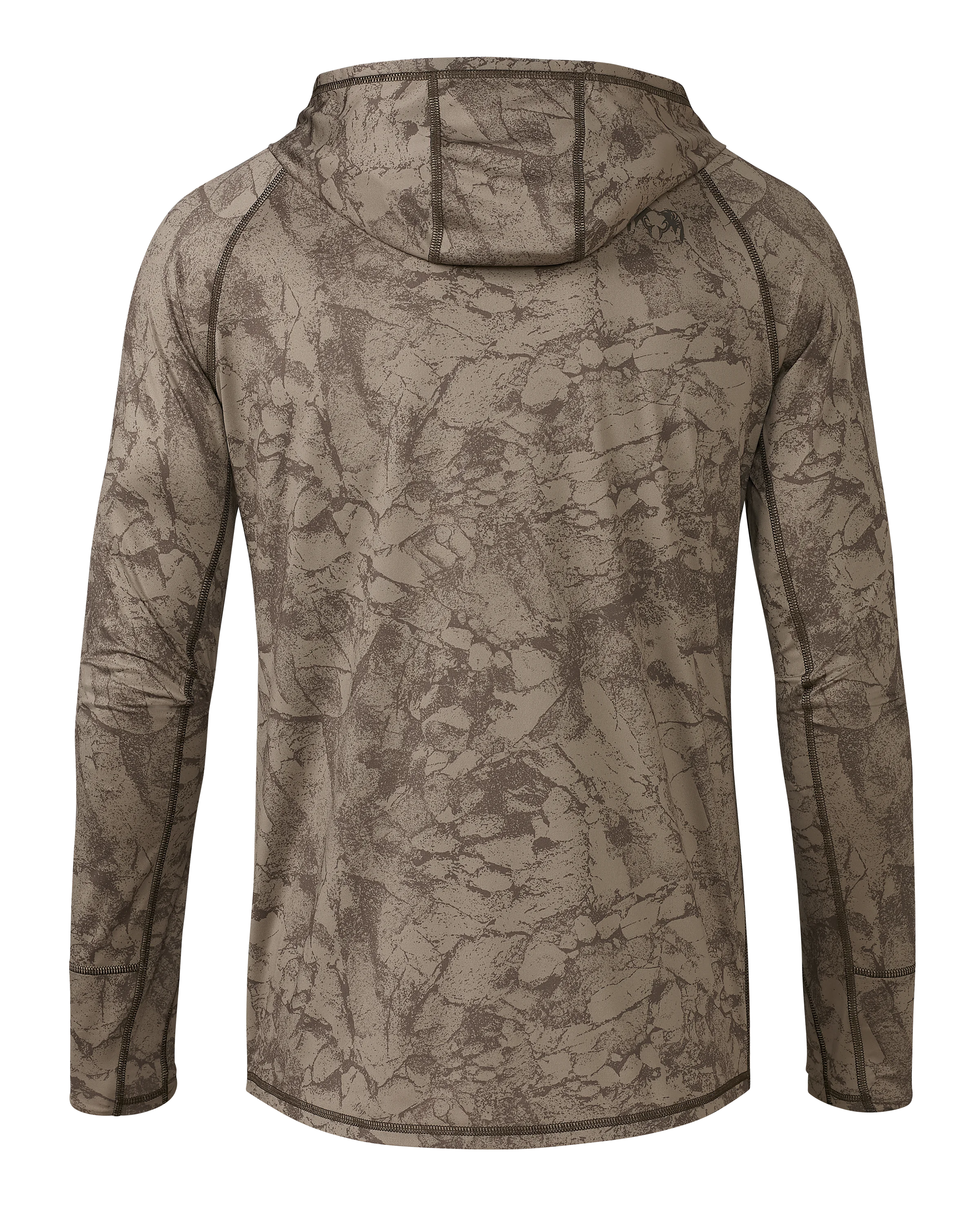 Alternative view of Gila LS Hoodie Gritstone | Silt Gritstone