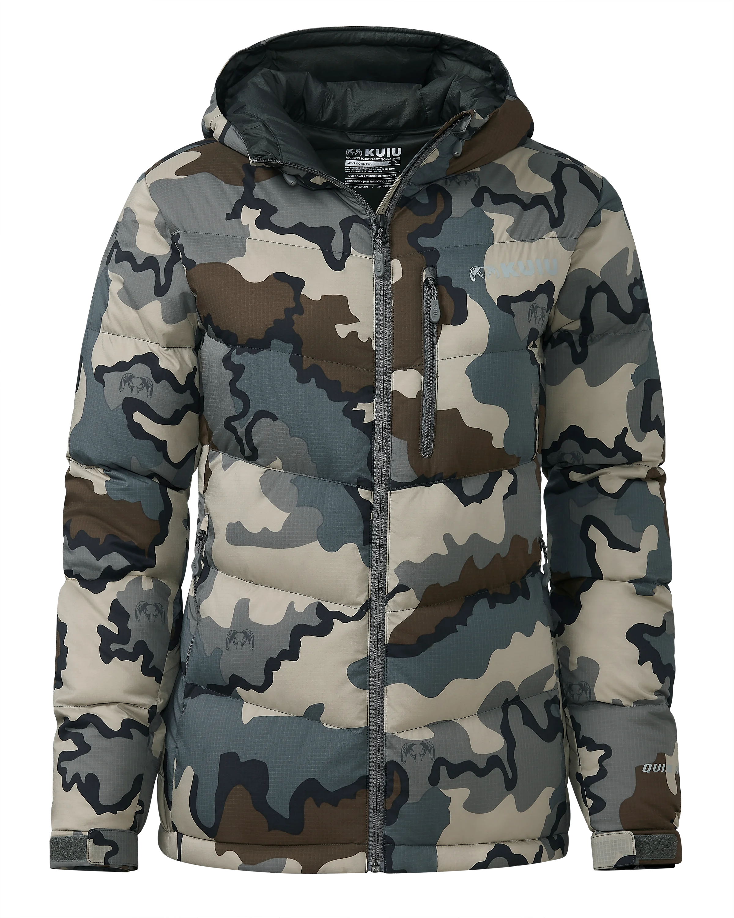 Women's Super Down PRO Hooded Jacket | Vias